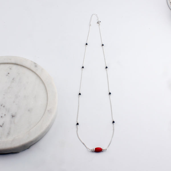 Coral Pearl Mangalsutra