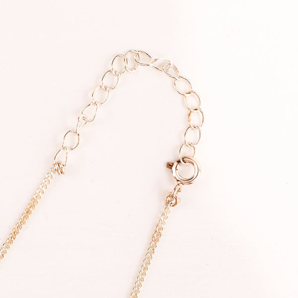 Moon Stone Silver Chain