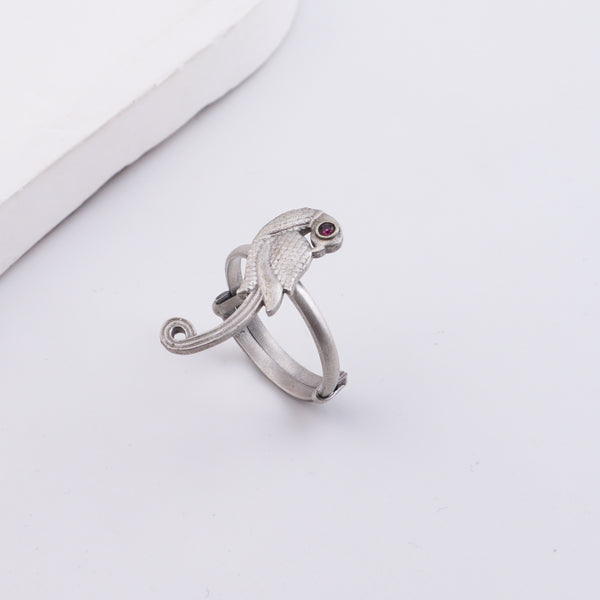 Parrot Ring (Made to Order)