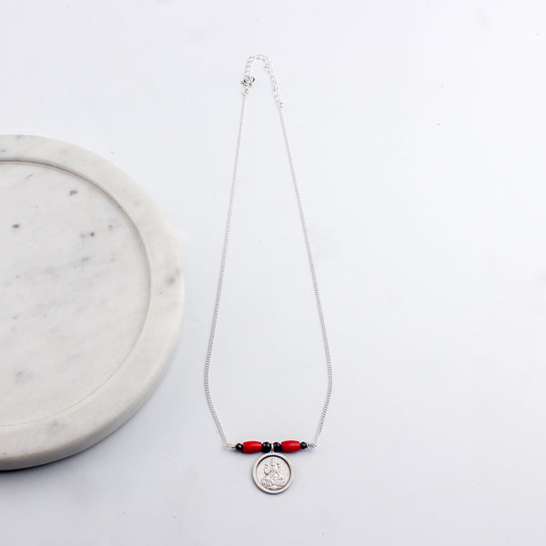 Coral Putali Chain Mangalsutra