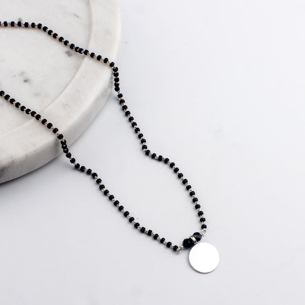 Silver Coin Mangalsutra