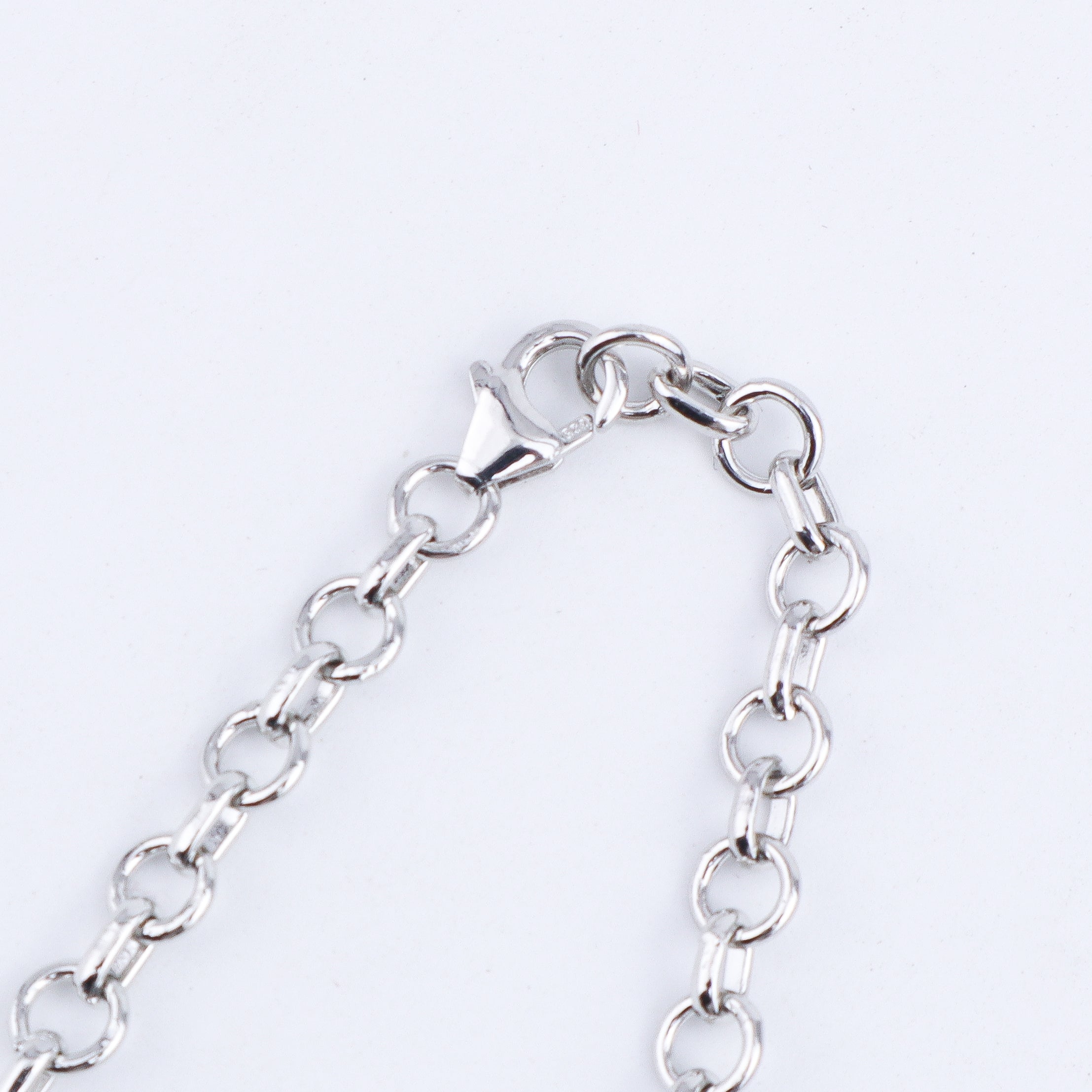 Silver CZ Necklace and Earring Set