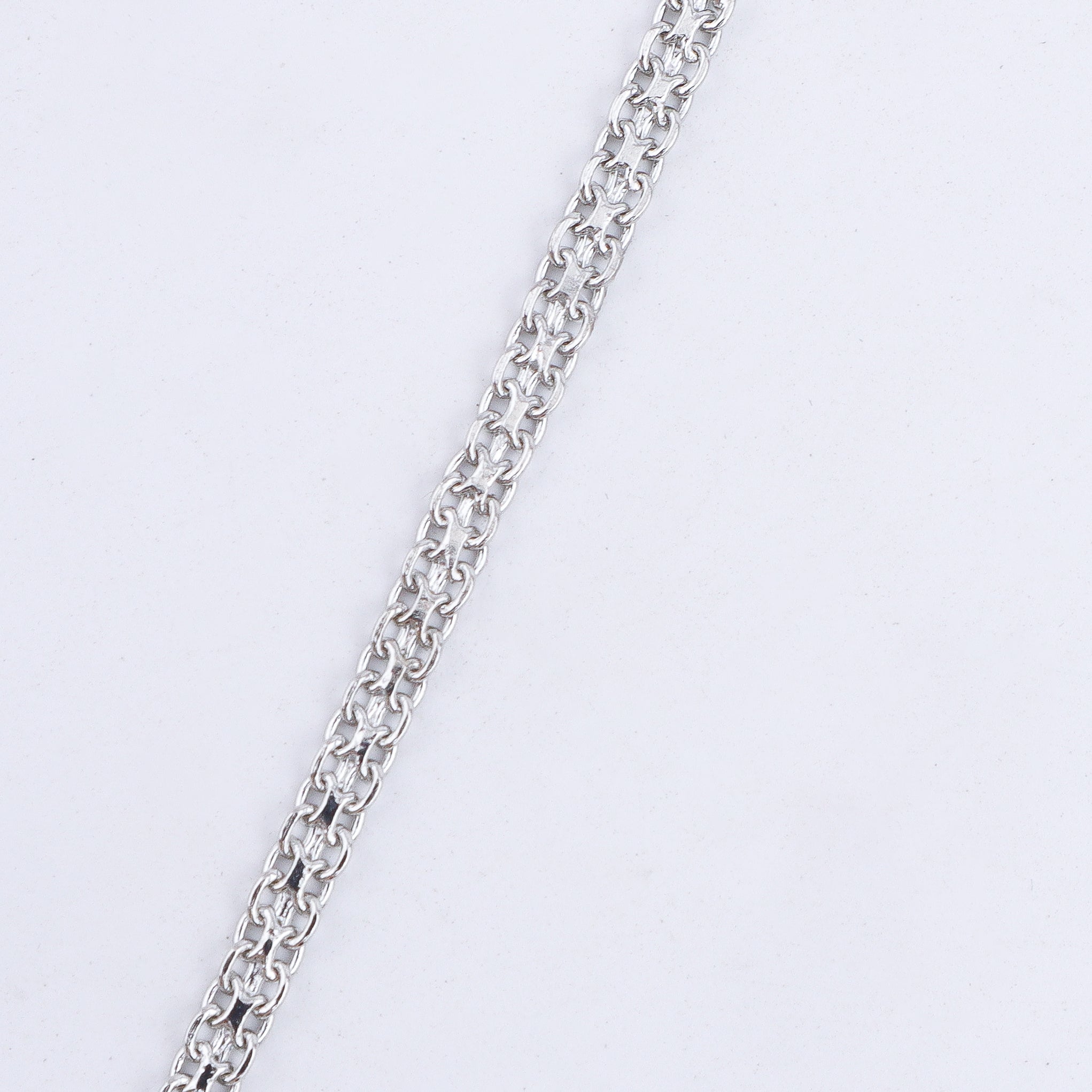 Silver CZ Necklace and Earring Set