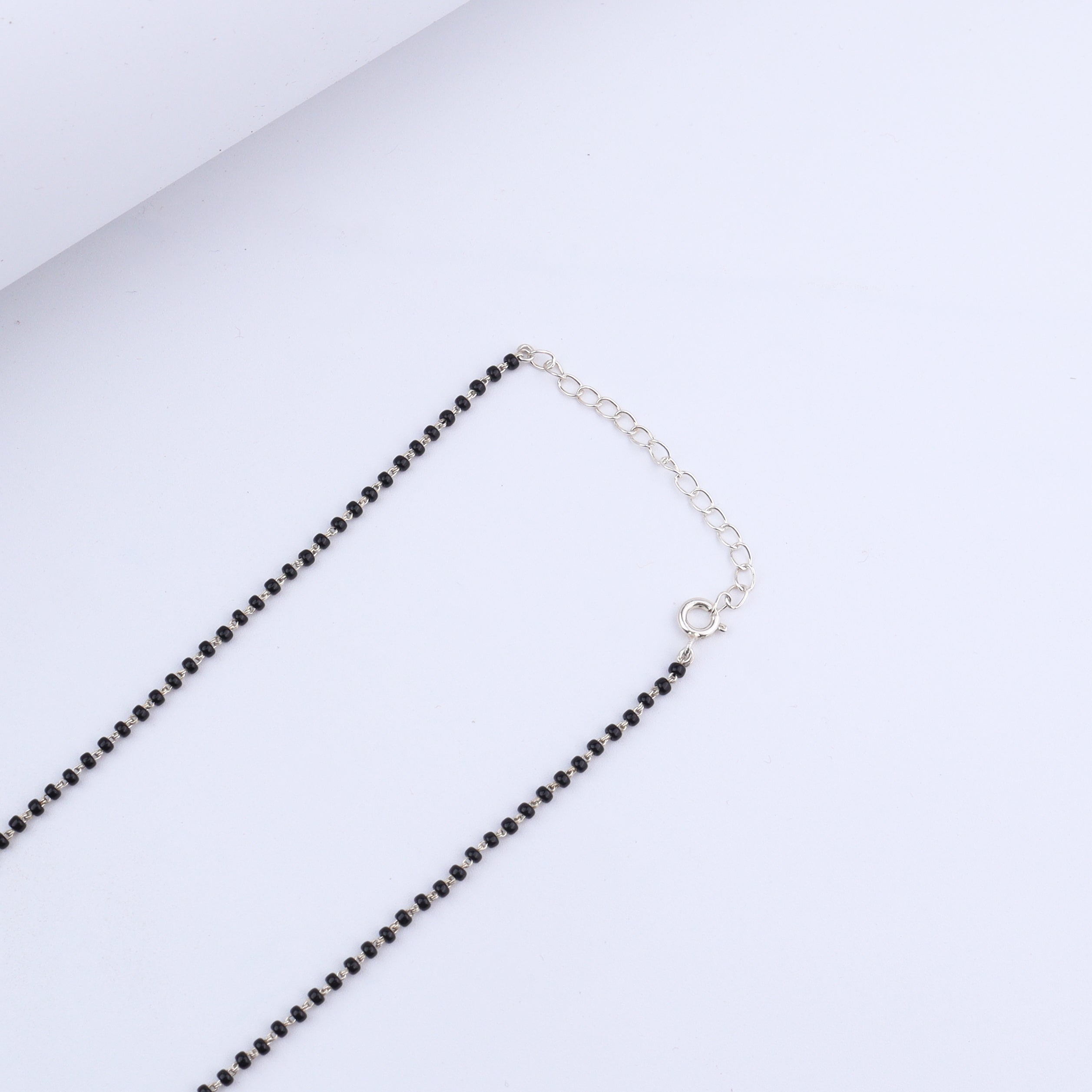 Handmade Silver Mangalsutra : String bunch