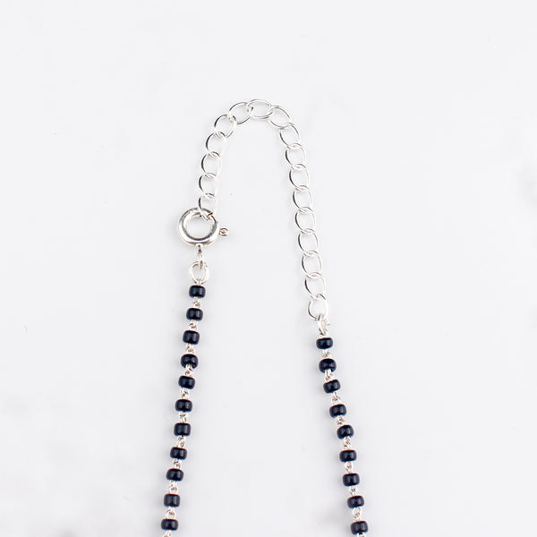 Silver Mangalsutra with Pearls