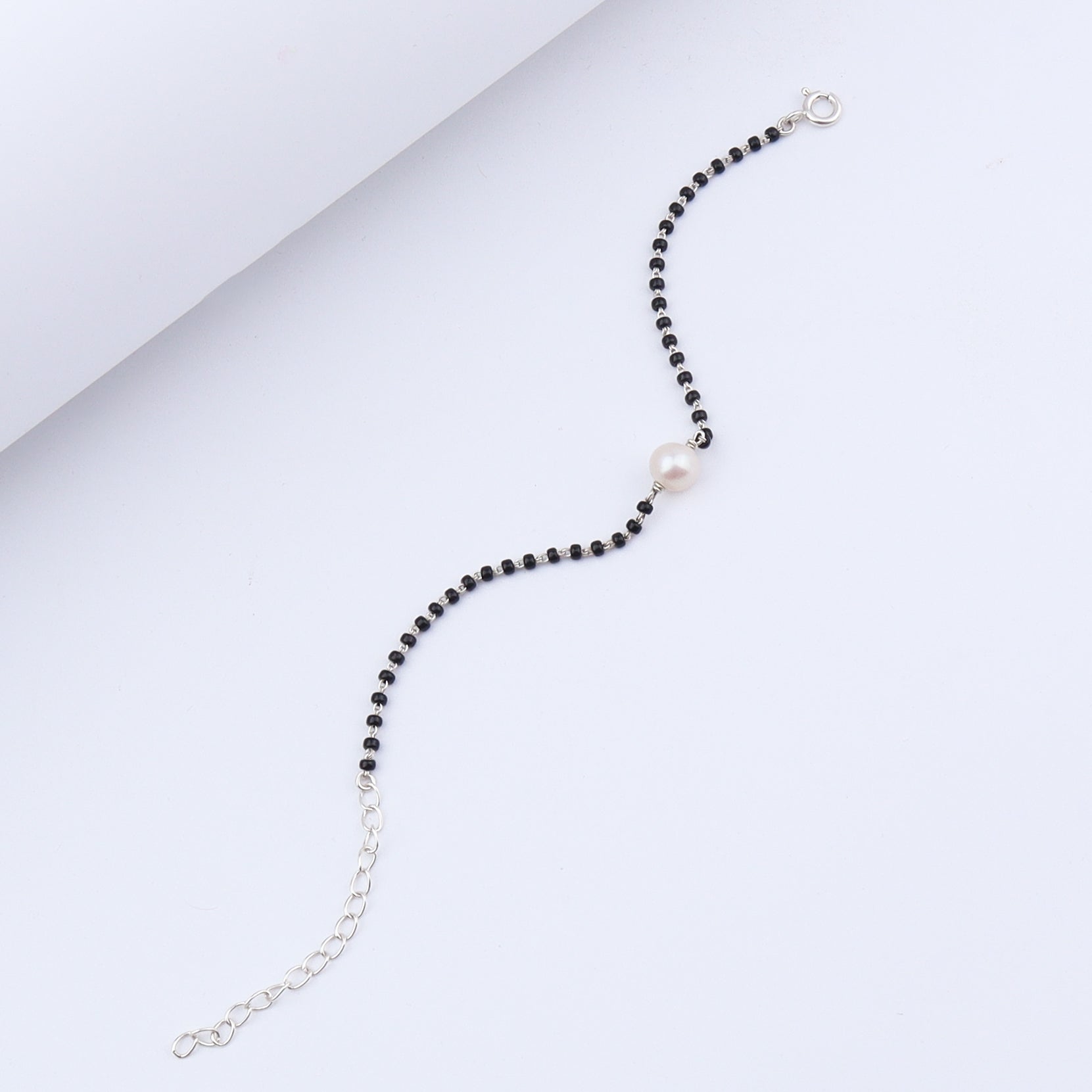 Silver Mangalsutra Bracelet