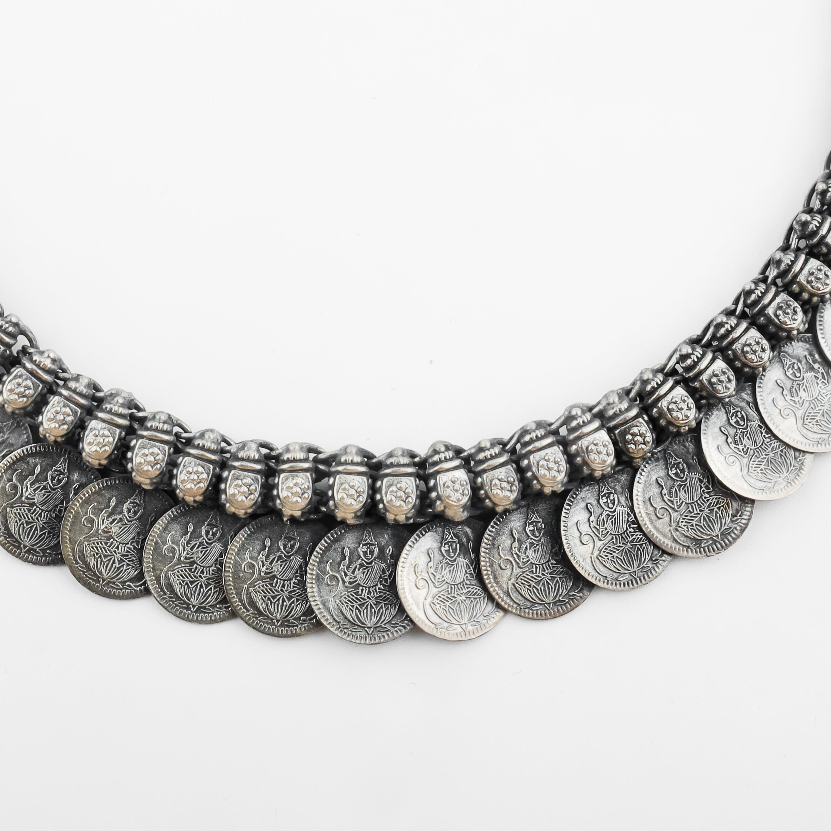 Silver Laxmi Set