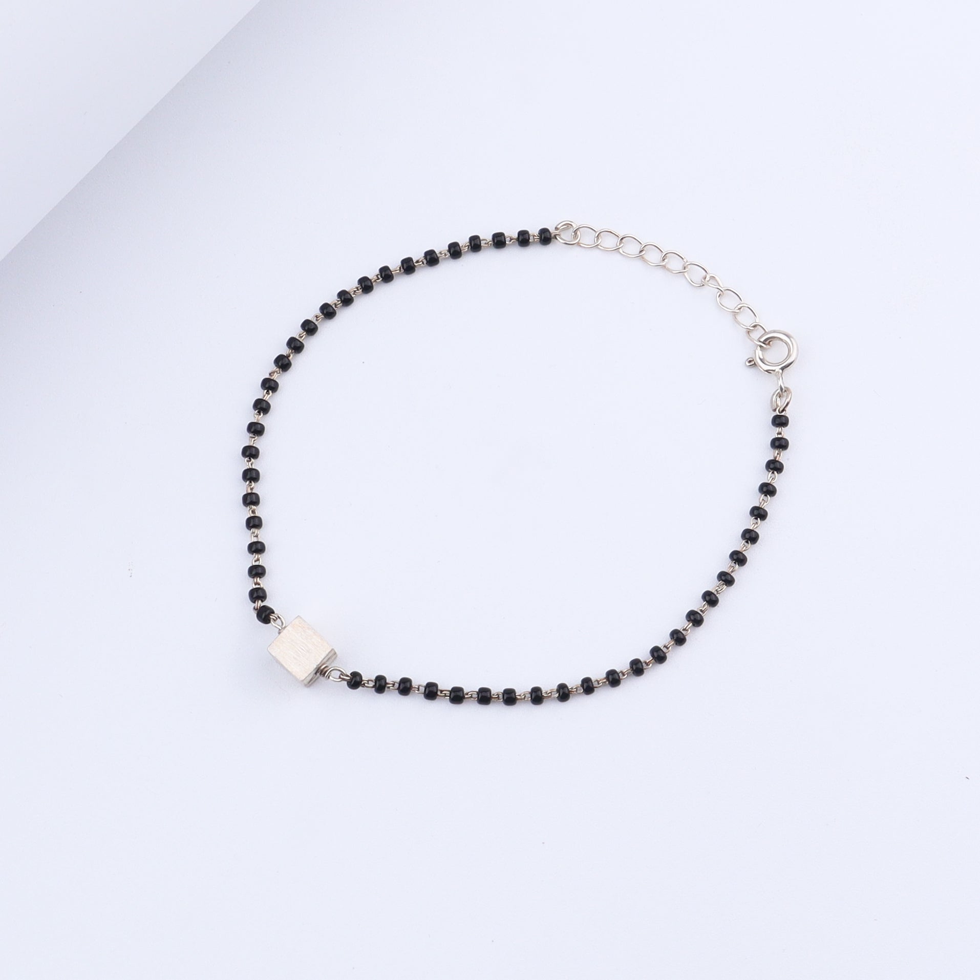 Silver Mangalsutra Bracelet