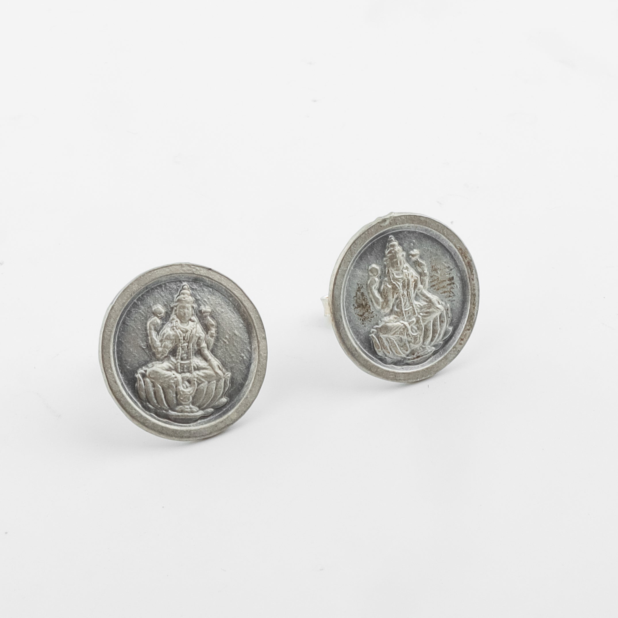 Moonstone Silver Putali Haar Set