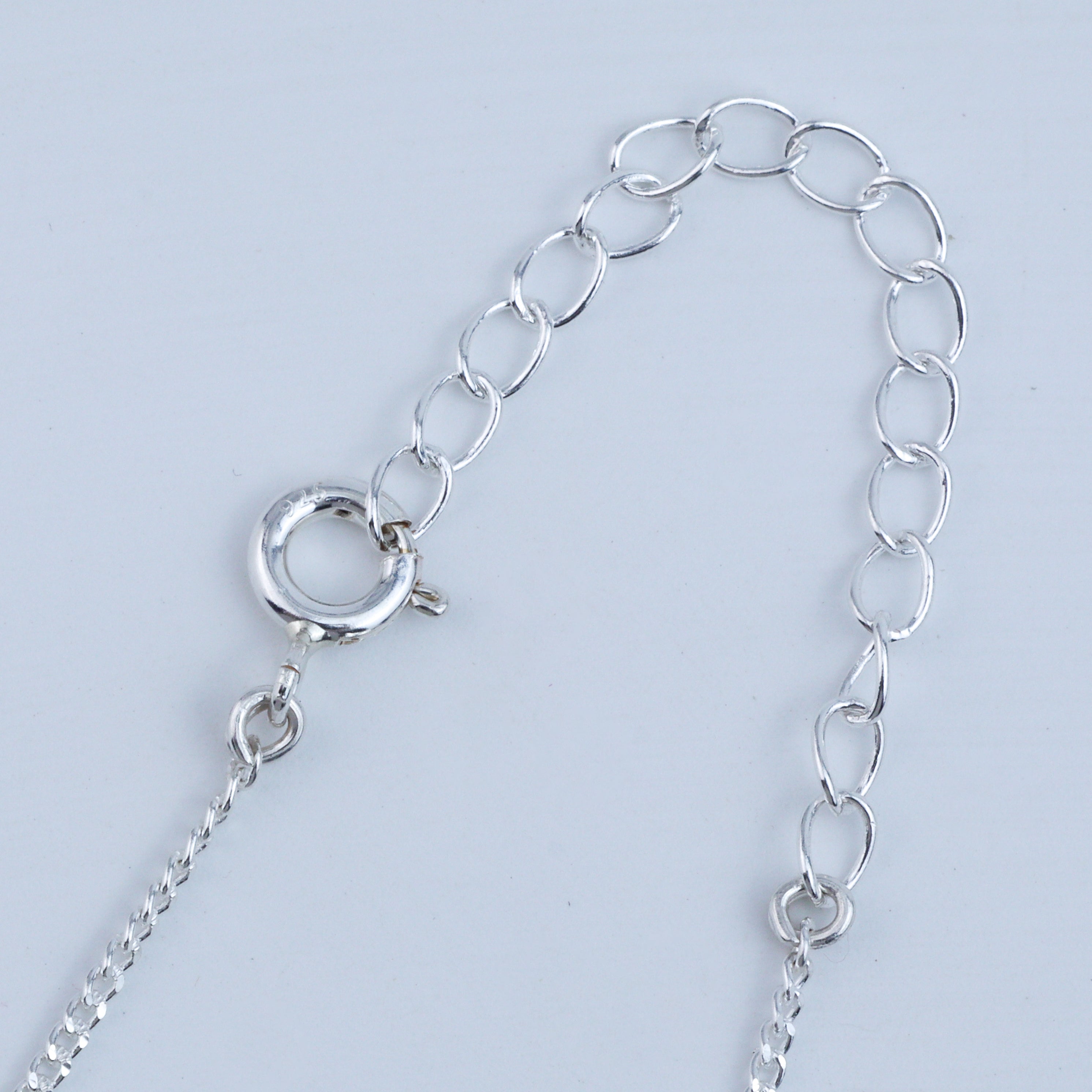 Enamel Flower Pendant Necklace