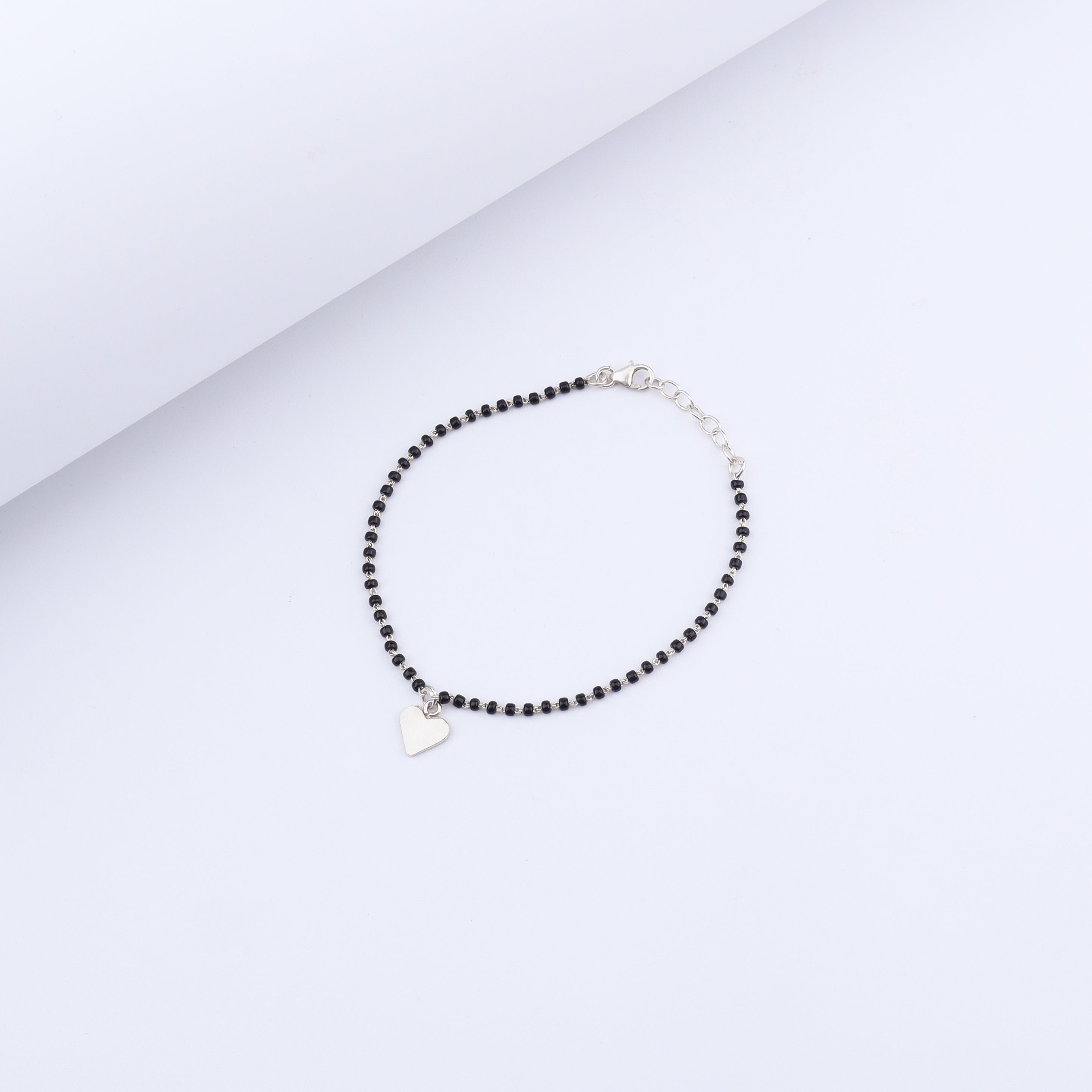 Silver Charm Mangalsutra bracelet