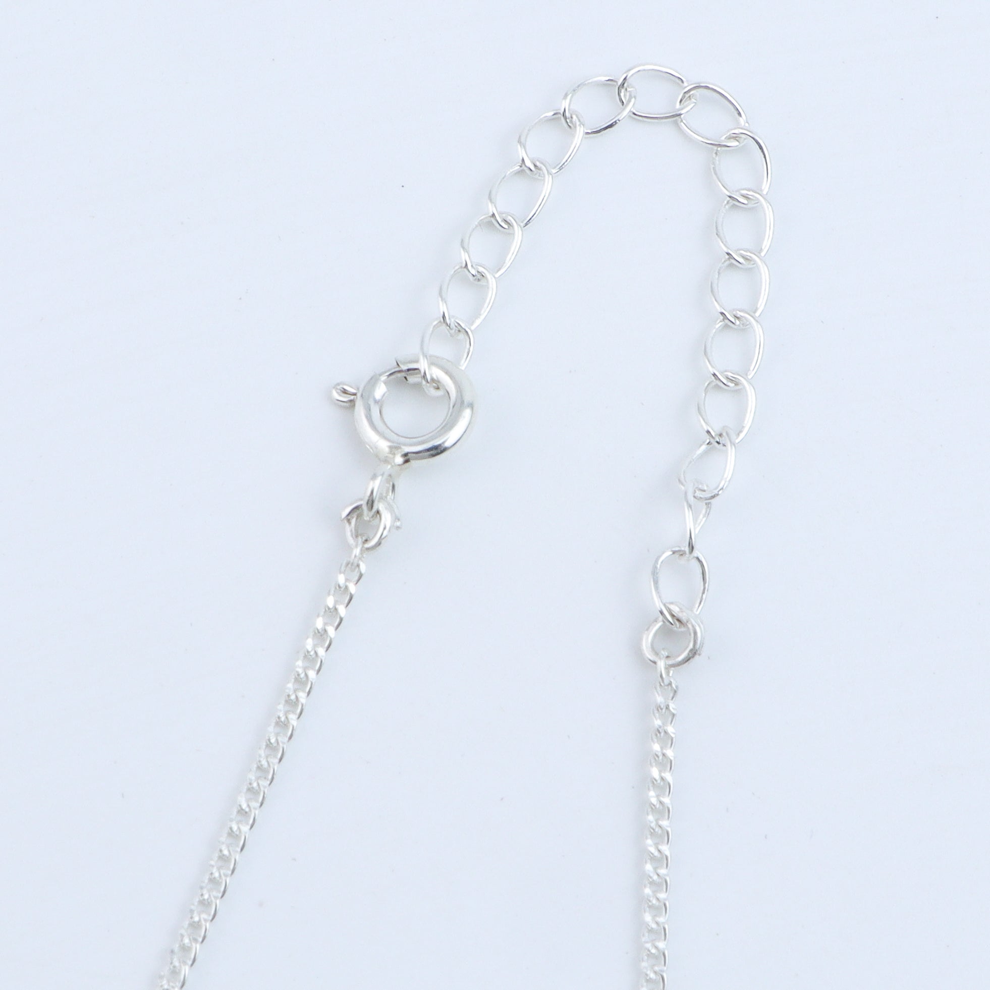 Enamel Flower Necklace with Latkan