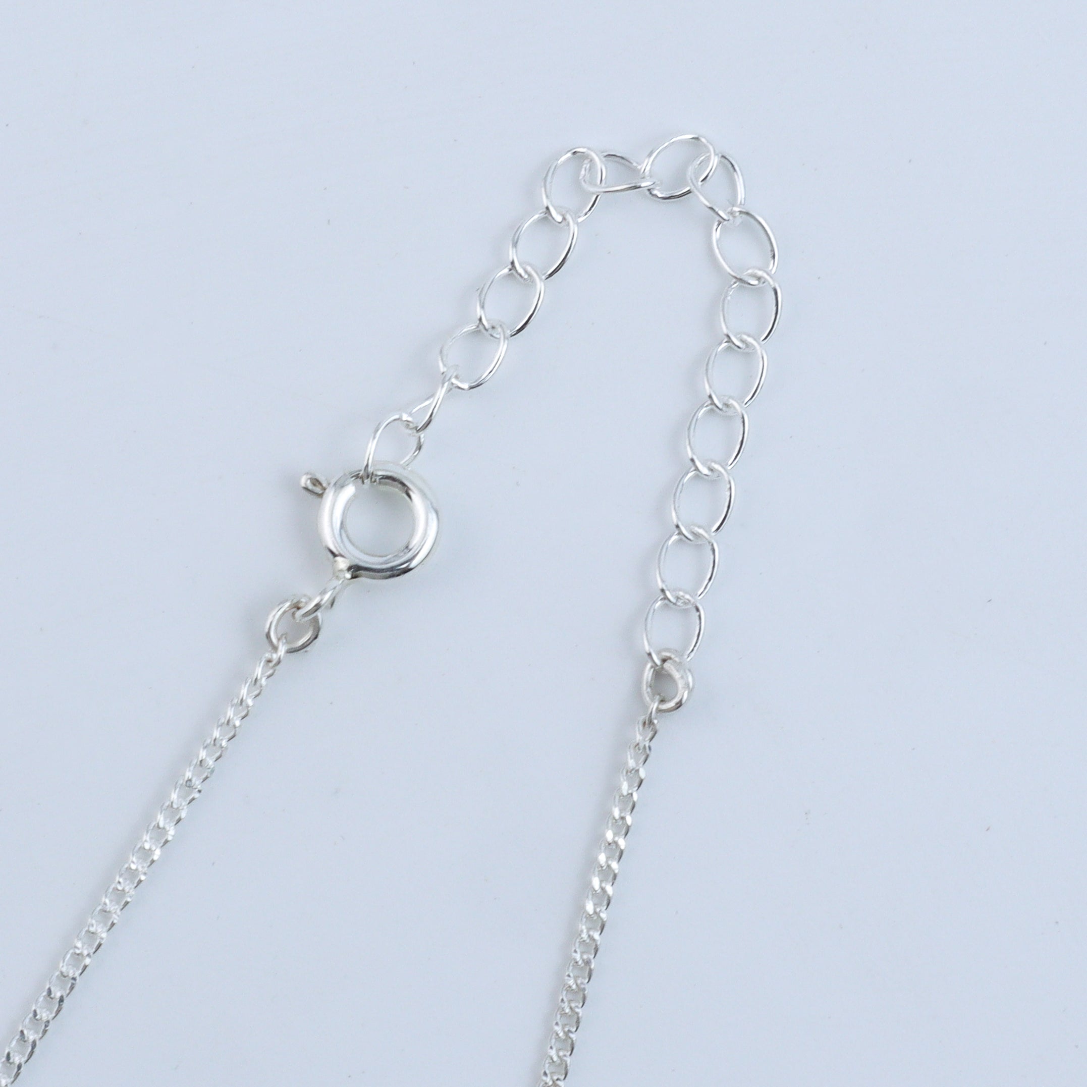 Enamel Flower Necklace with Latkan