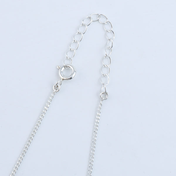 Enamel Flower Pendant Necklace