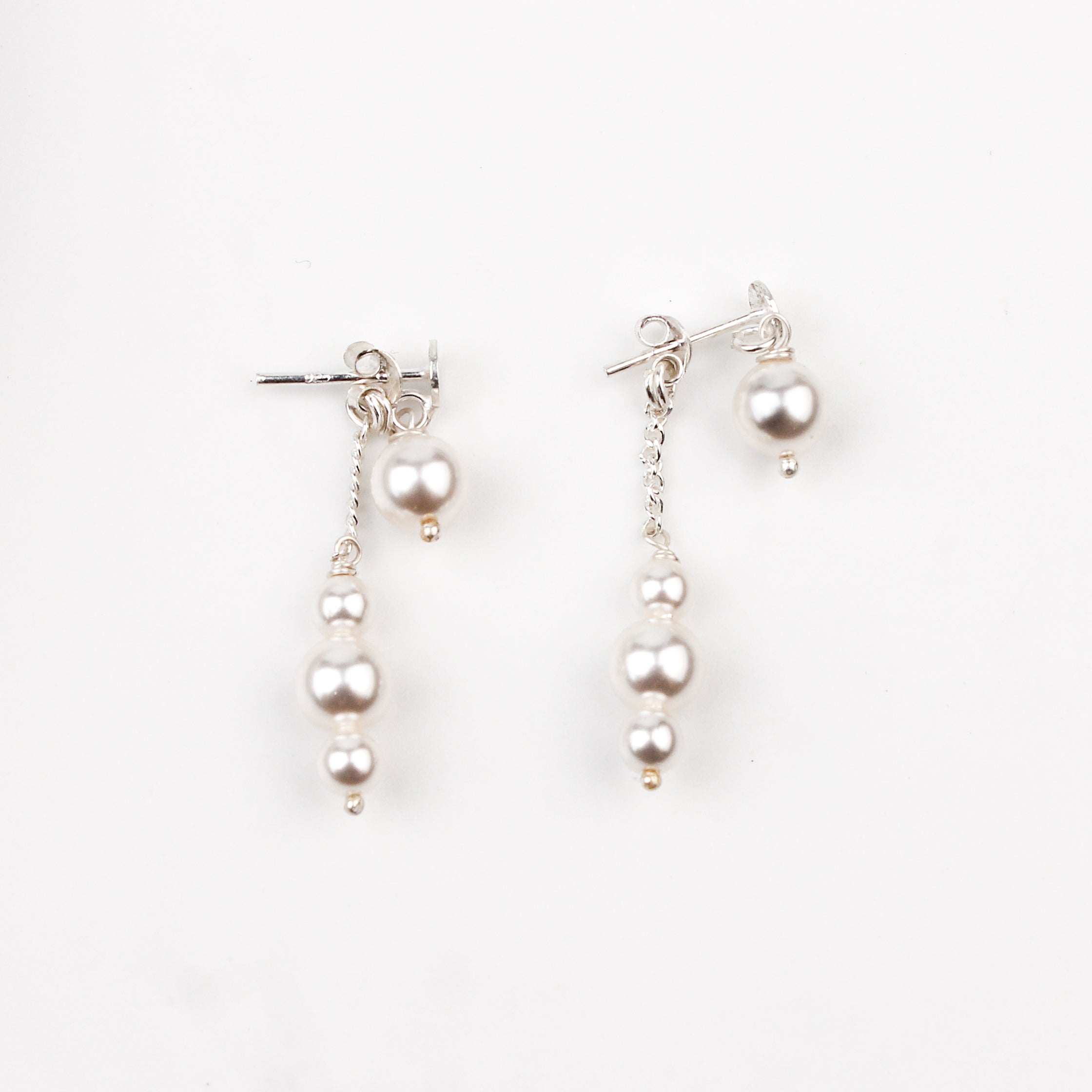 Pearl Drop Earrings (Project Handmade)