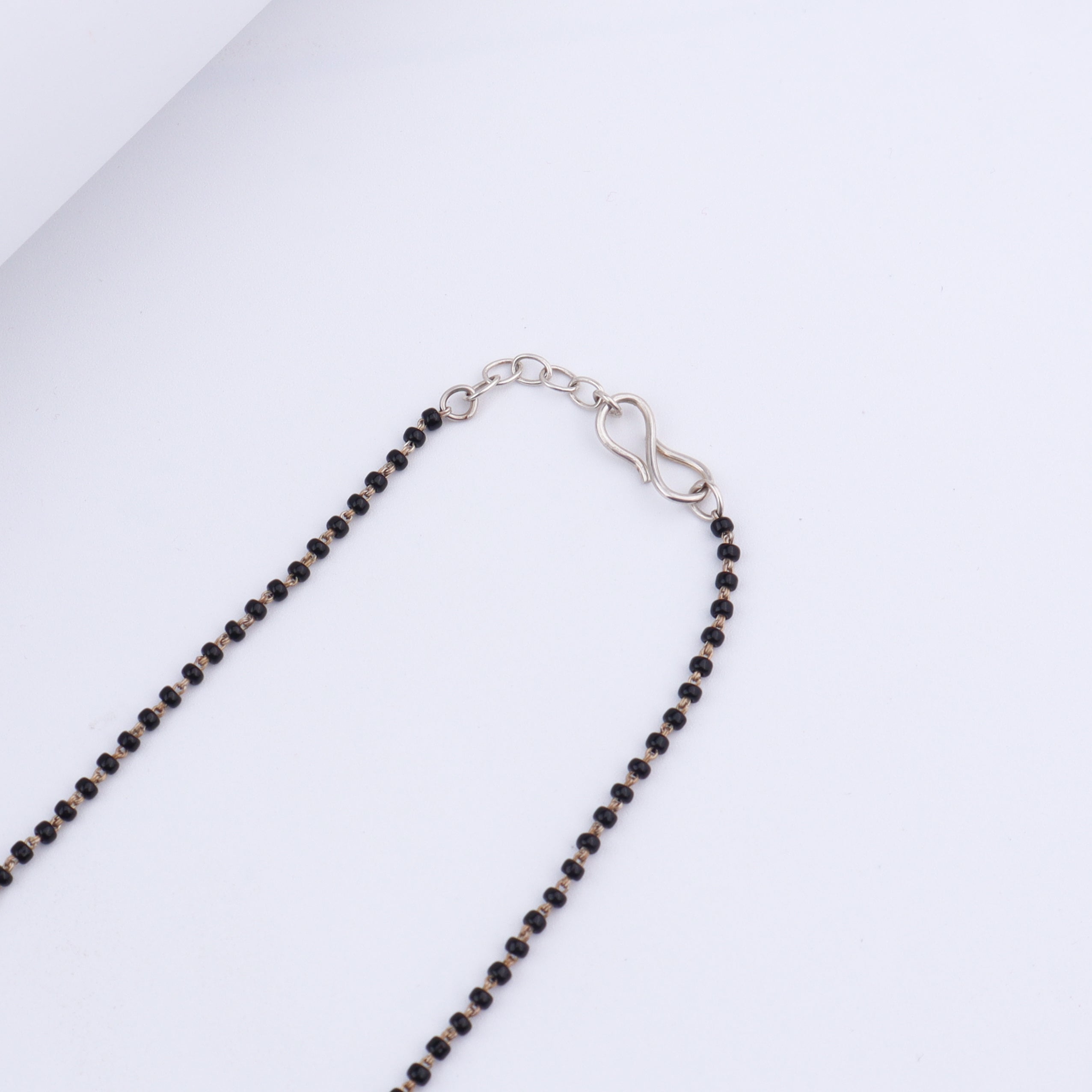 Silver Petal Mangalsutra
