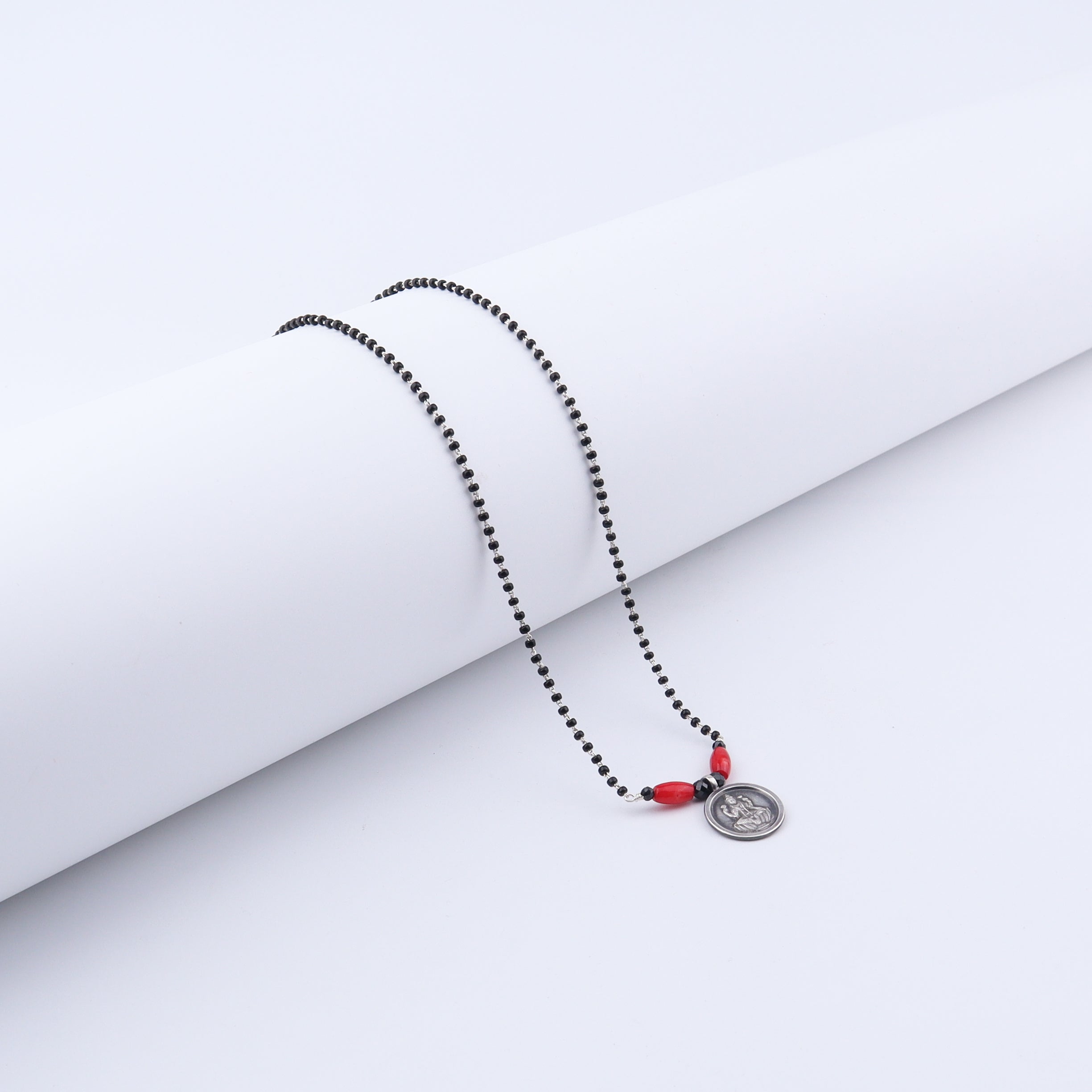 Coral Putali Mangalsutra