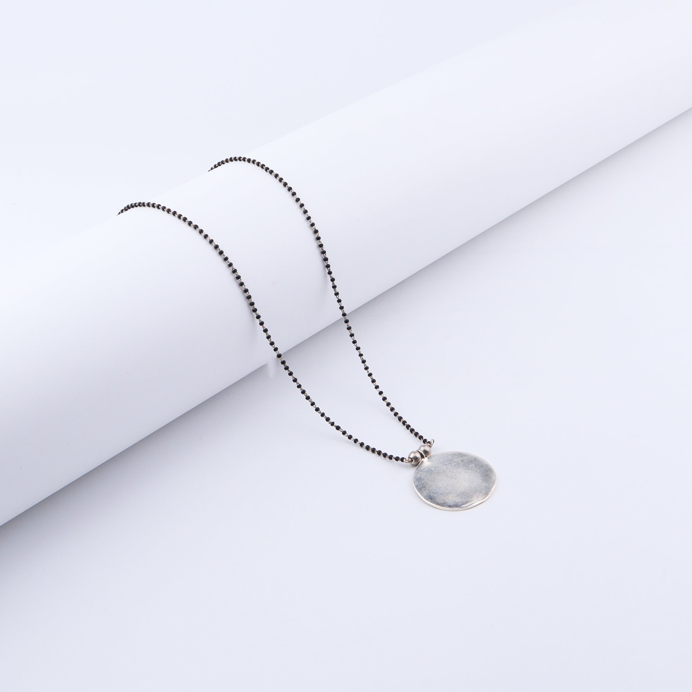 Silver Coin Mangalsutra