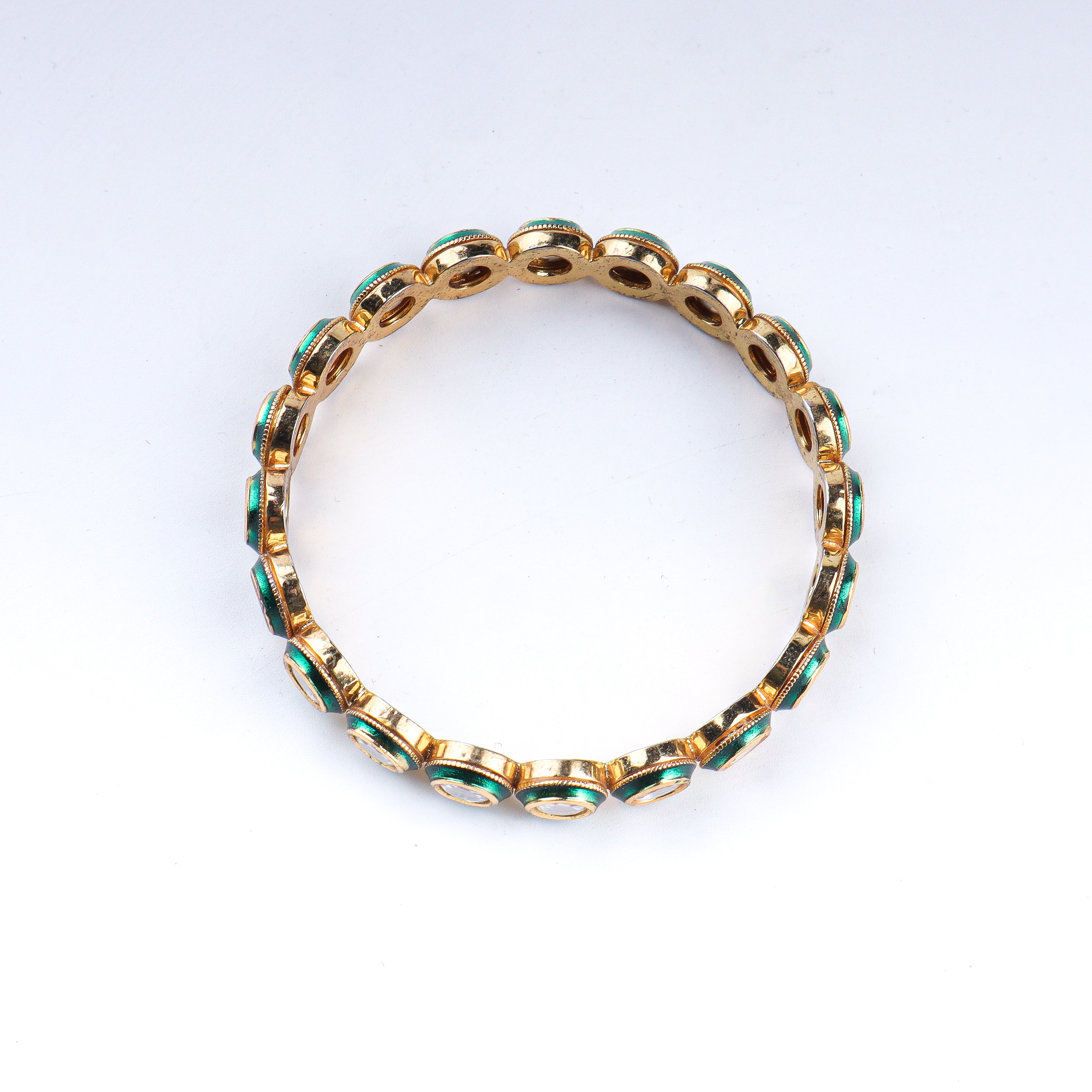 22K Gold Plated Fashion Bangle (Single)