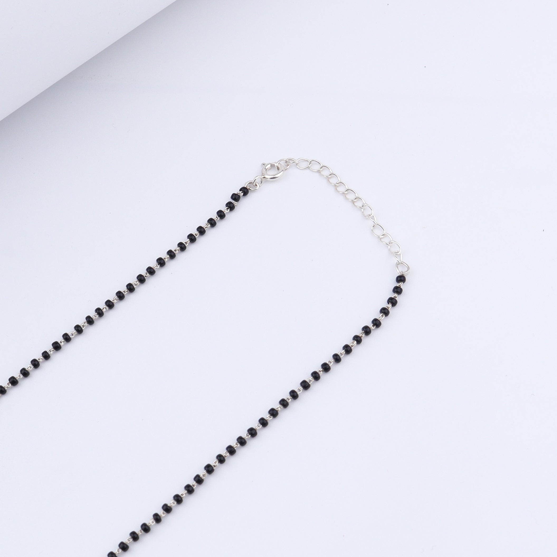 Silver Petals Mangalsutra