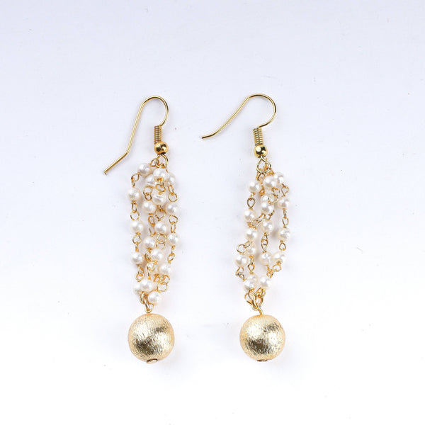 Close-up of 22K Gold-Plated Fashion Set showcasing intricate detailing, fine craftsmanship, and rich 22K gold plating