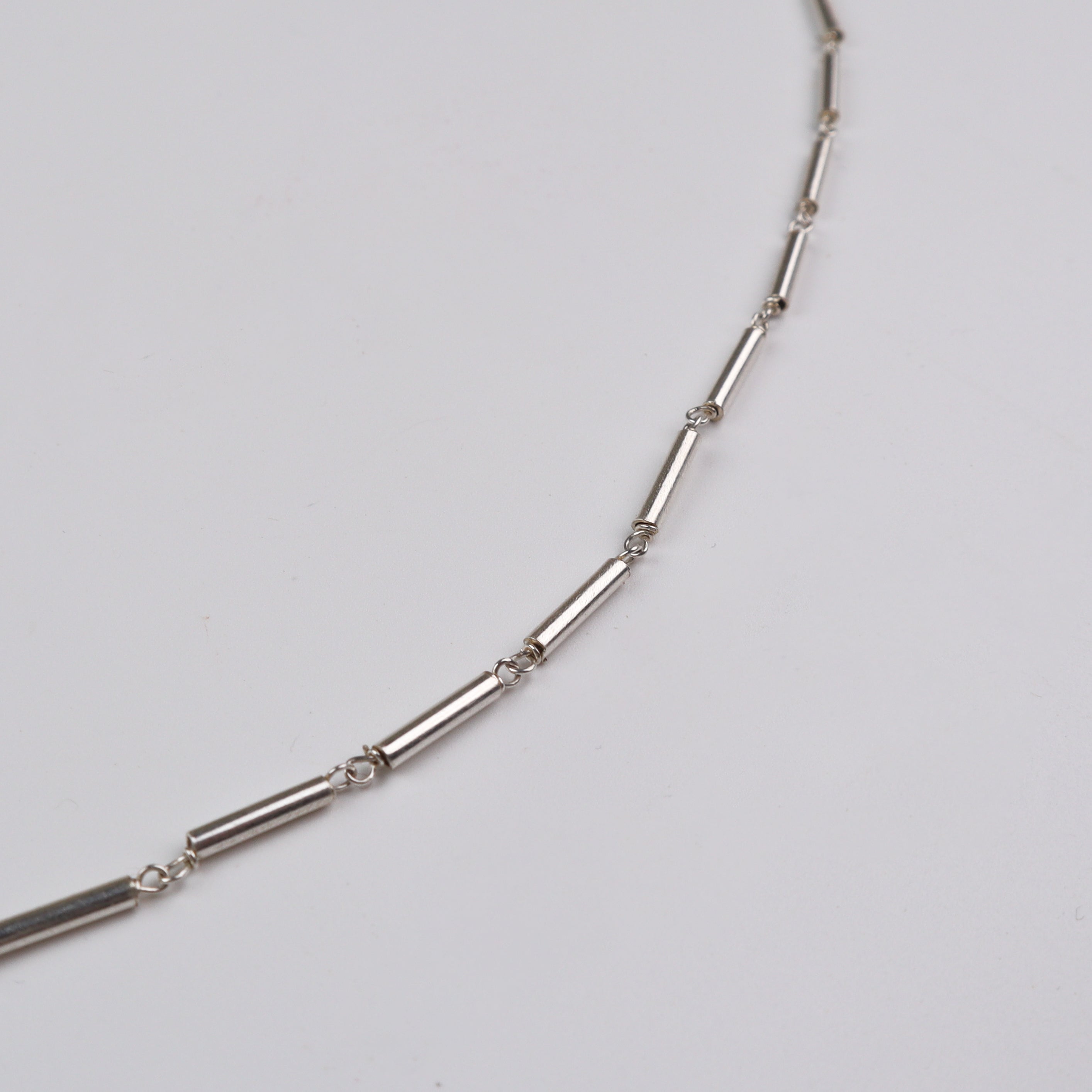 Waist chain / Kamar bandh - Silver tiny pipes