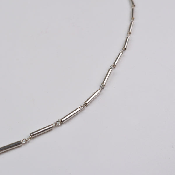 Waist chain / Kamar bandh - Silver tiny pipes