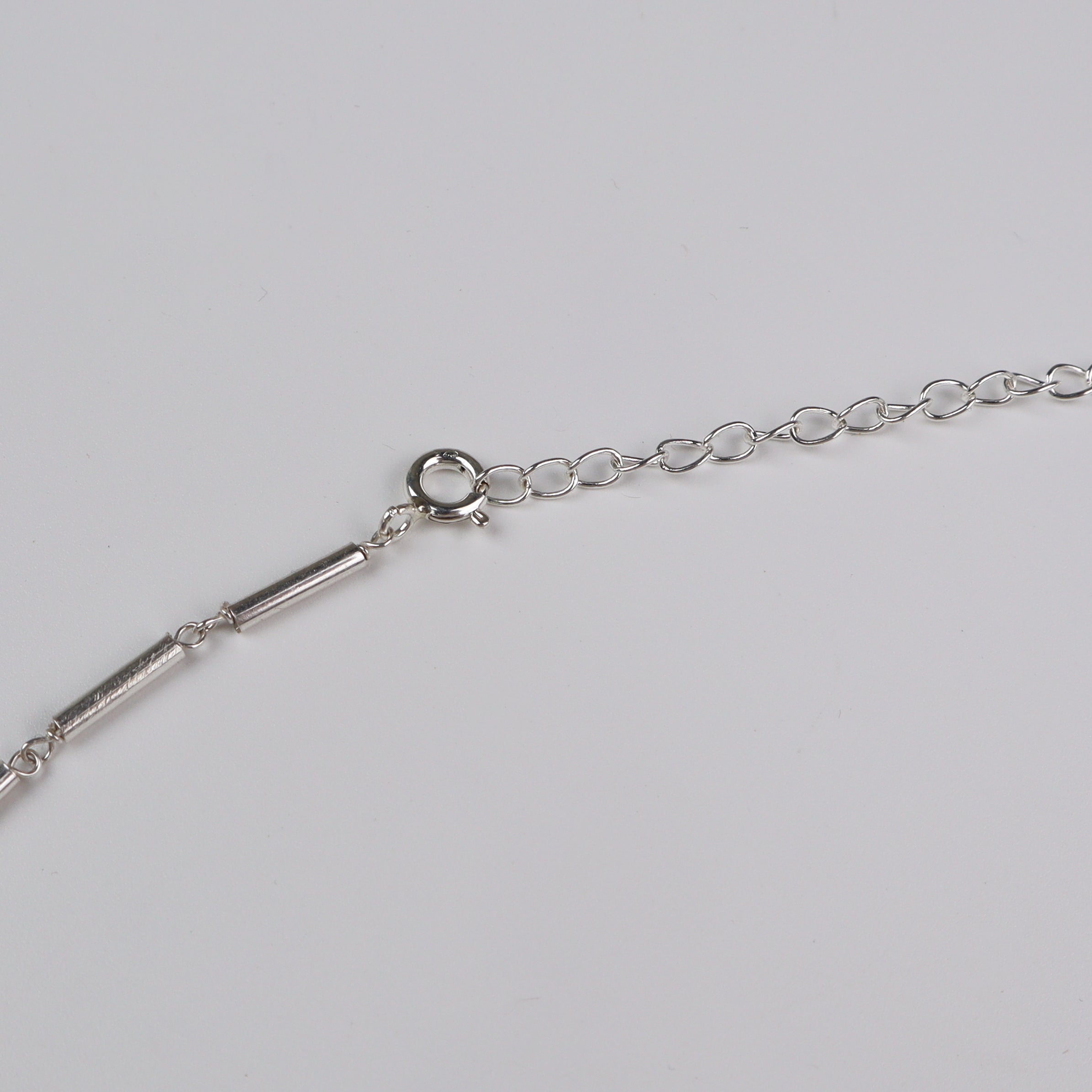 Waist chain / Kamar bandh - Silver tiny pipes