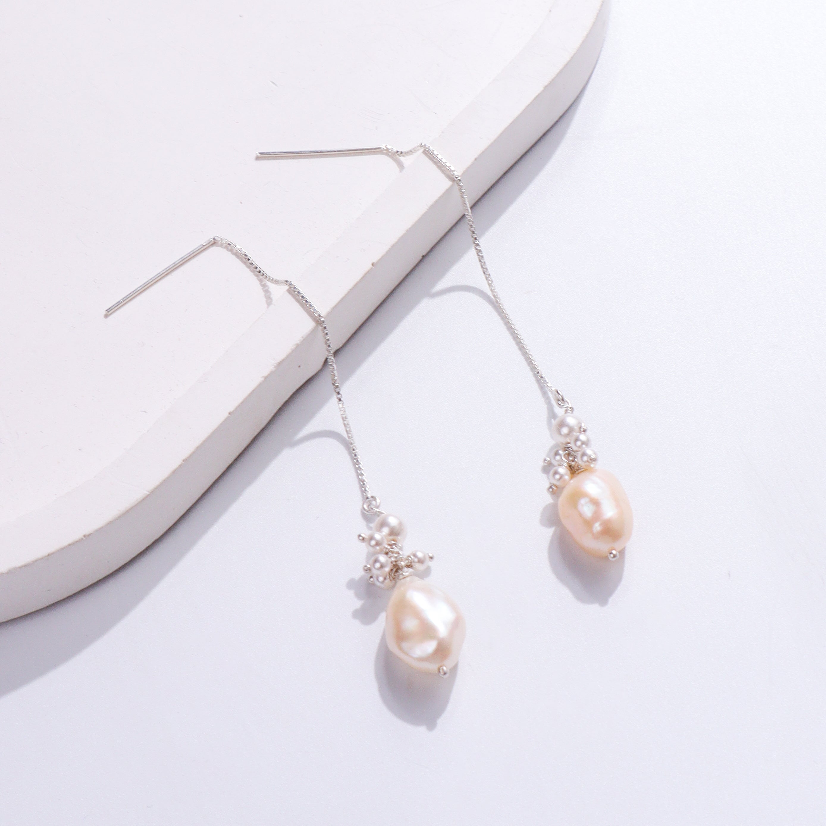 Sui Dhaaga Pearl Bunch Earrings