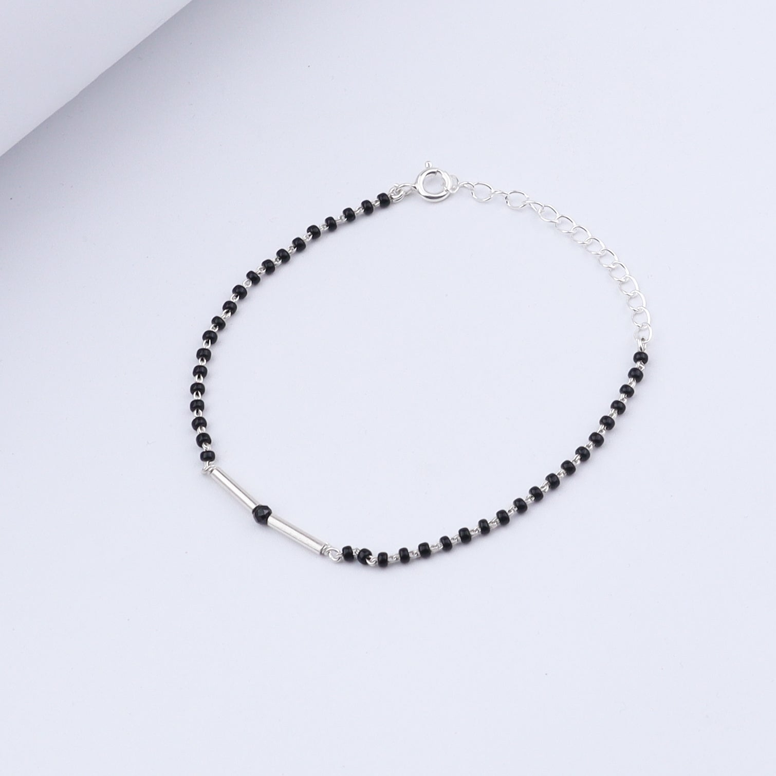 Silver Mangalsutra Bracelet