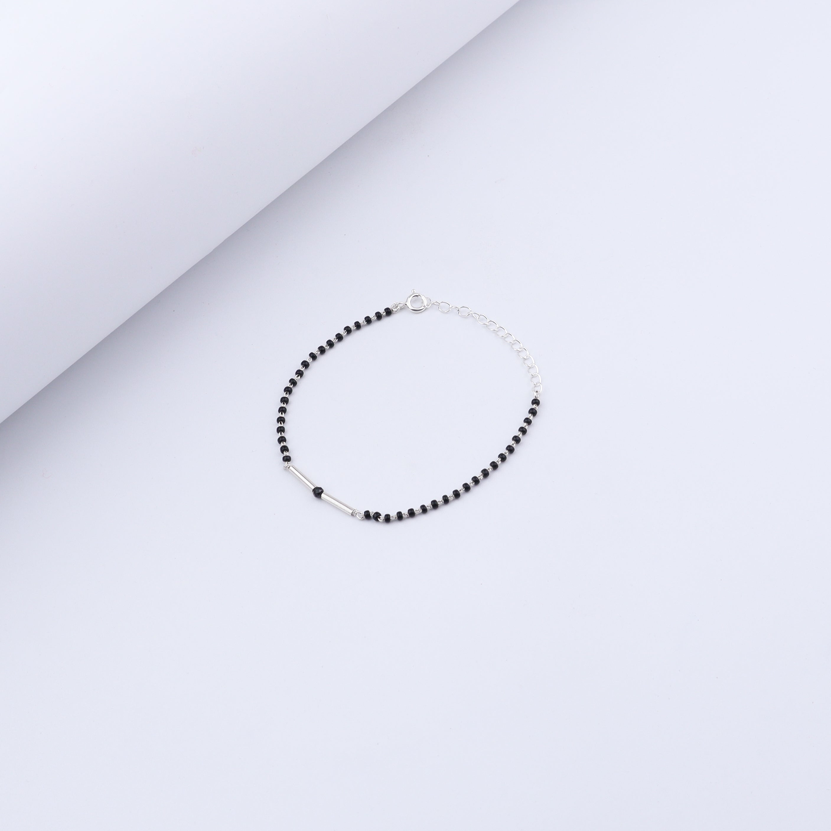 Silver Mangalsutra Bracelet