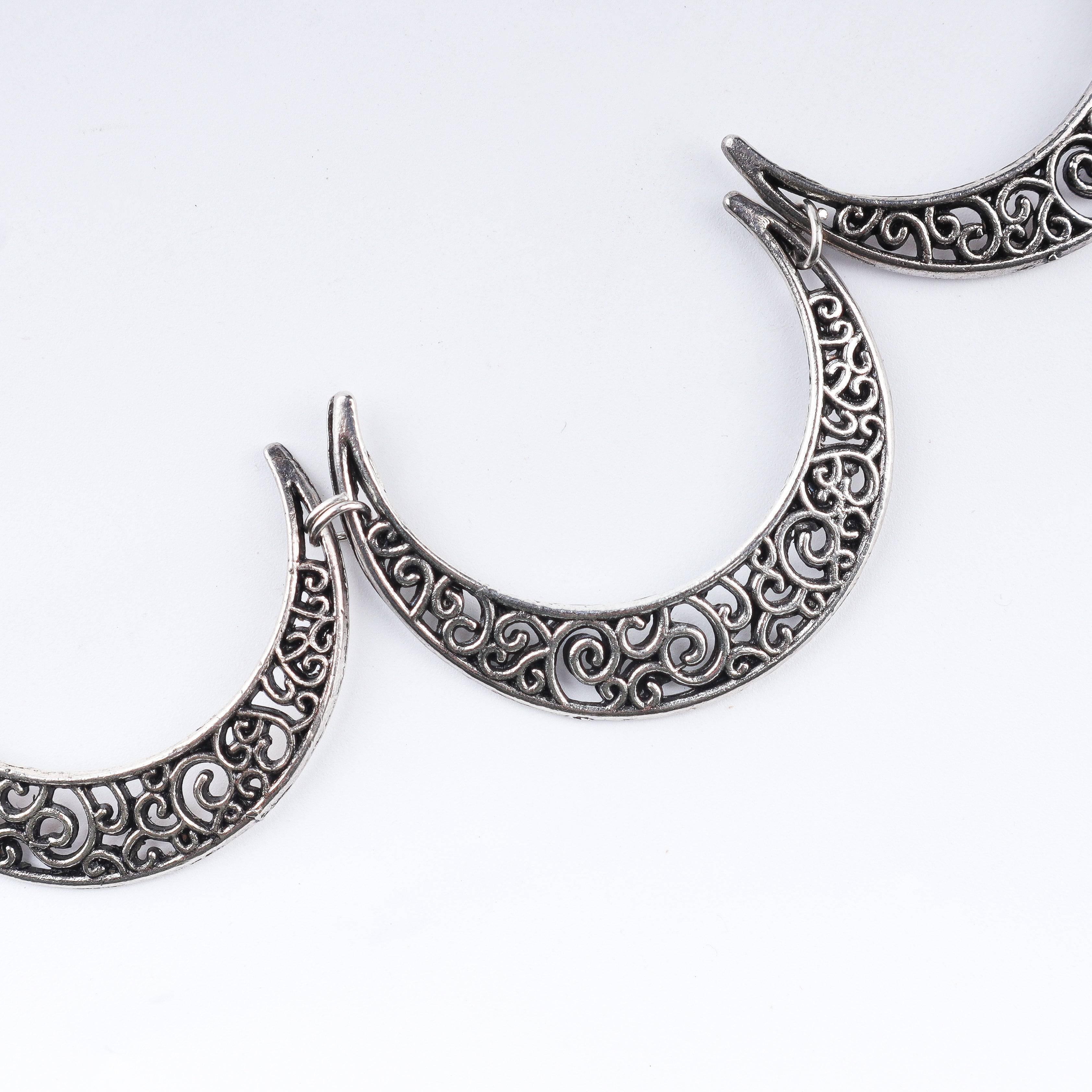 Close-up of 22K gold-plated fashion necklace showcasing intricate detailing, fine craftsmanship, and rich 22K gold plating