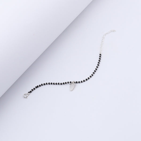Silver Charm Mangalsutra bracelet