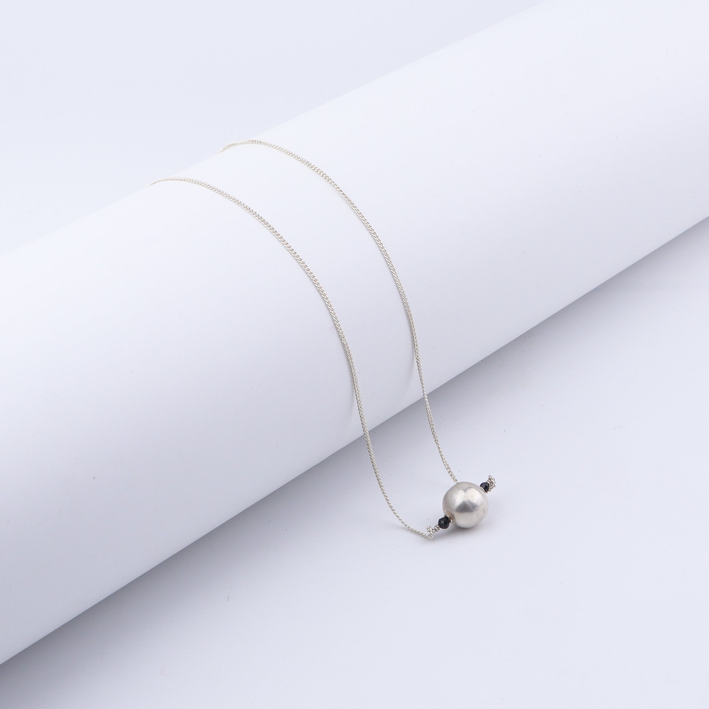 Silver Chain Tribal Motif Mangalsutra