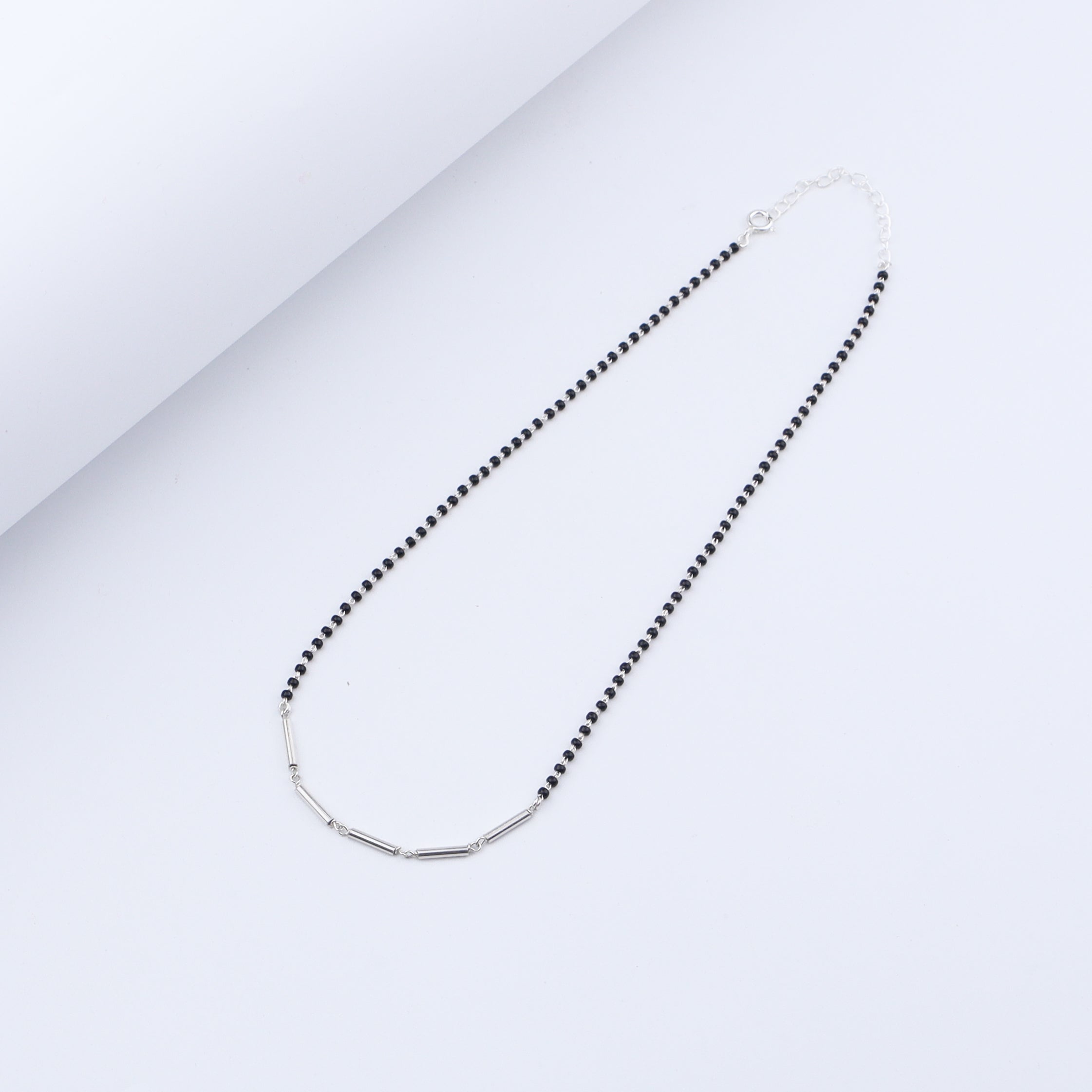 Silver Pipes Mangalsutra