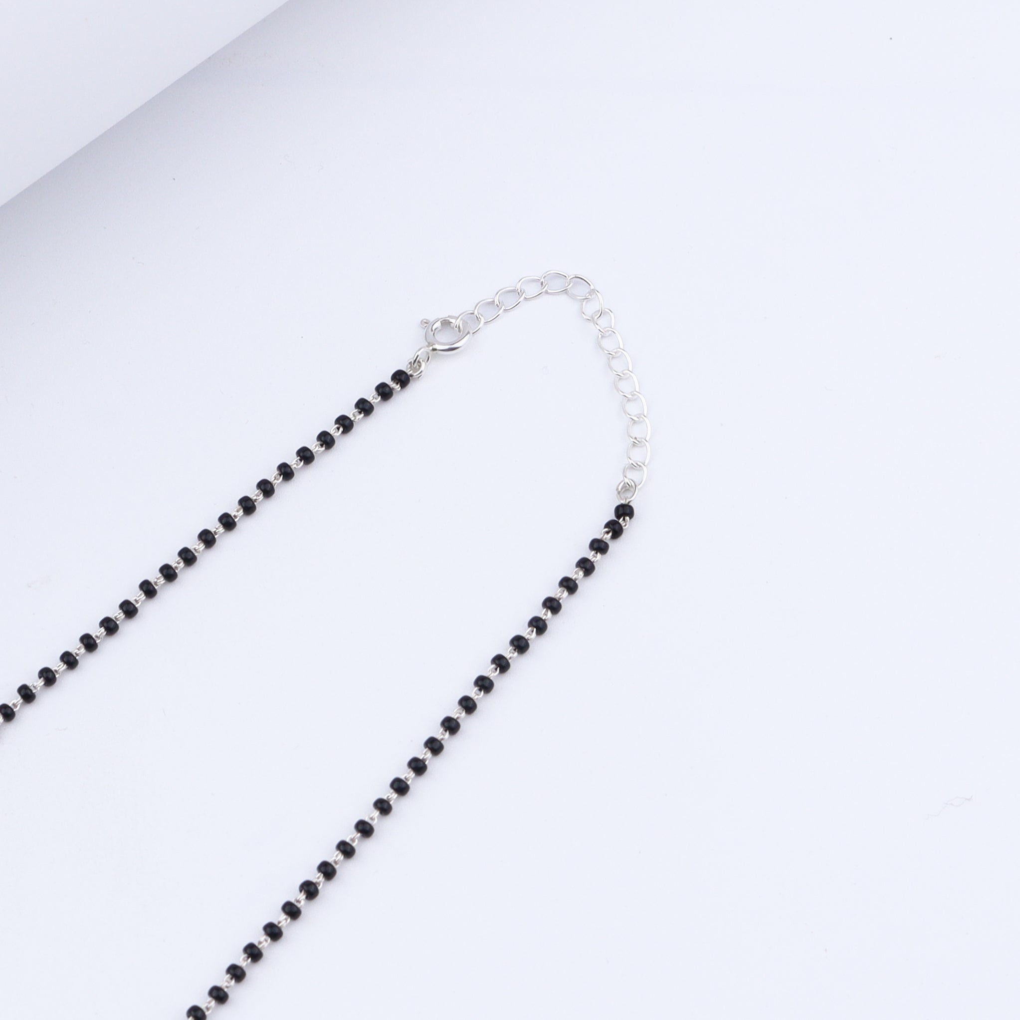 Minimal Pearls Silver Mangalsutra