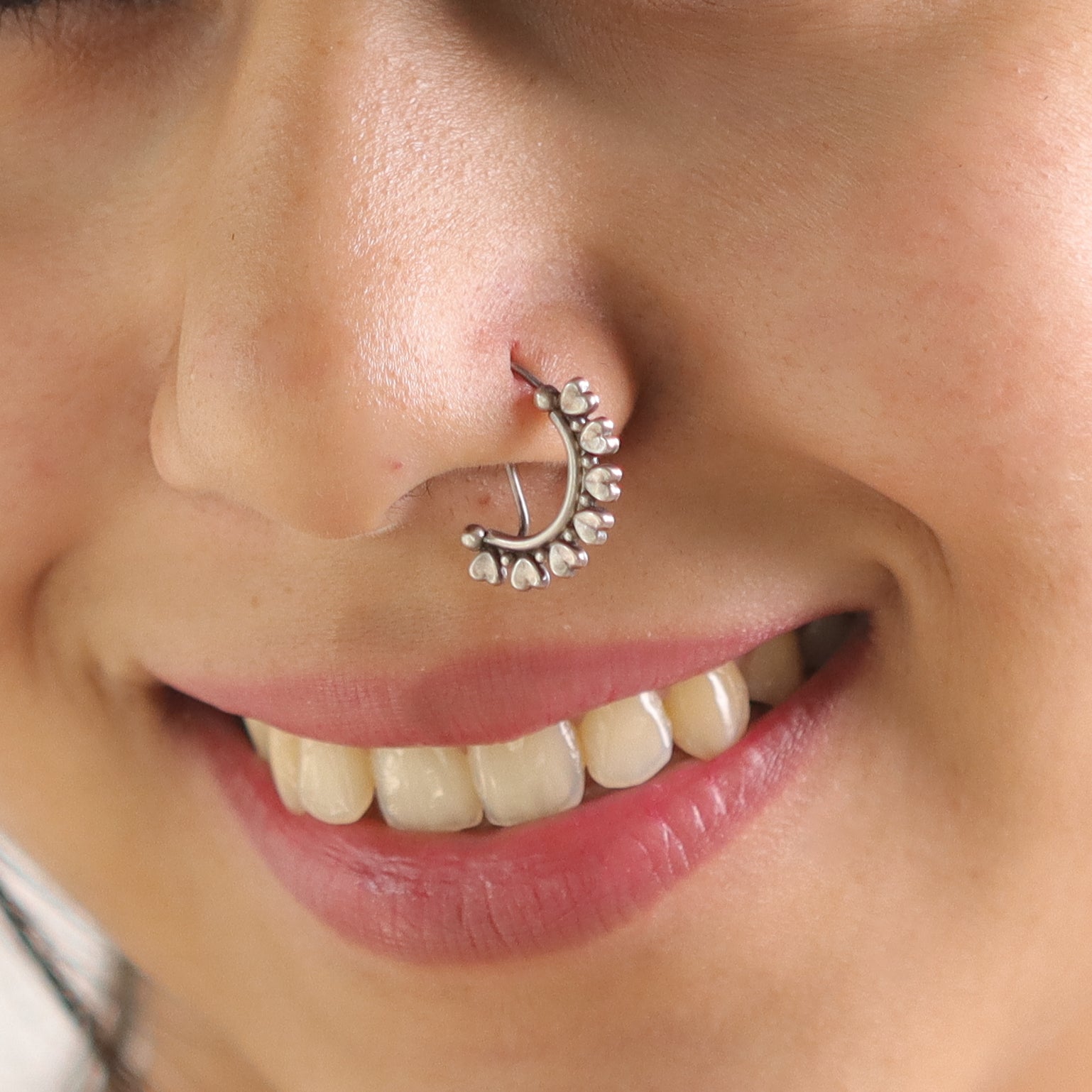 Silver Heart Nath (Left, Pierced)