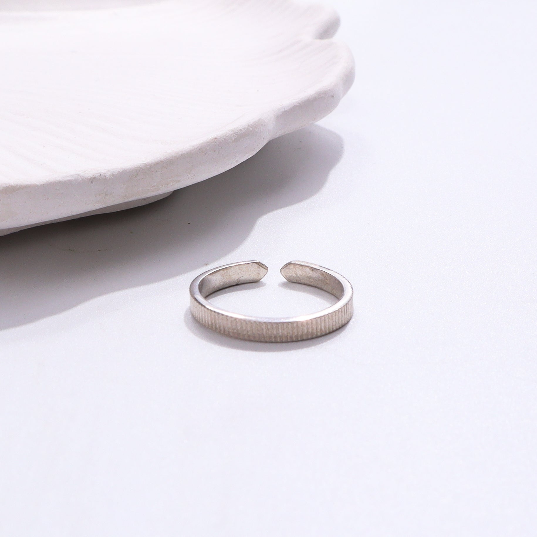 Unisex Silver Ring