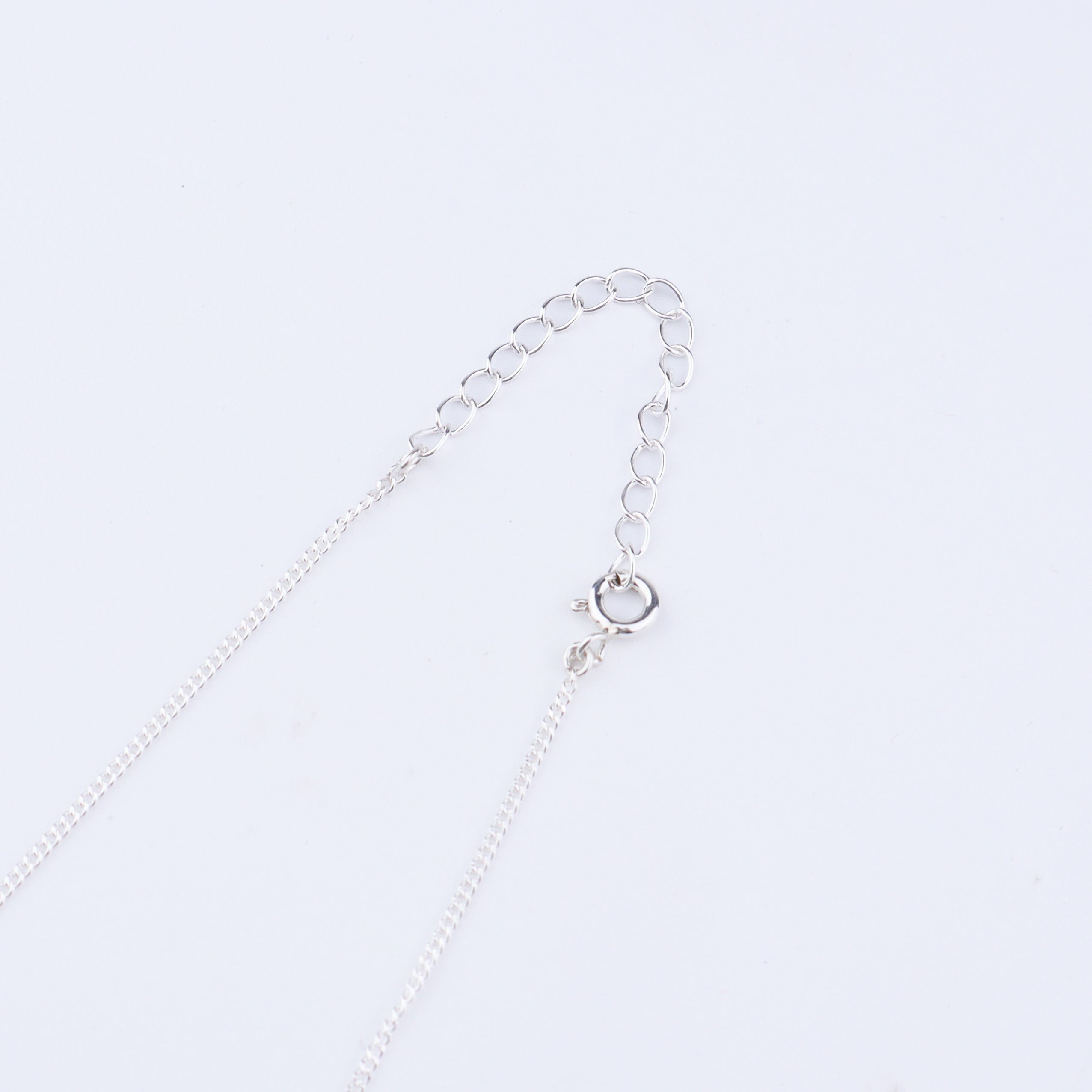 Silver Frosted Petal Set (Without chain)