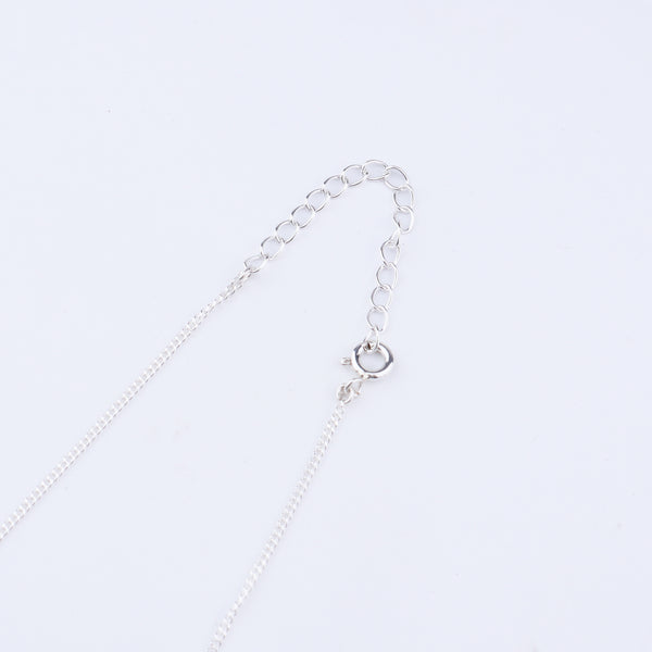 Silver Frosted Petal Set (Without chain)