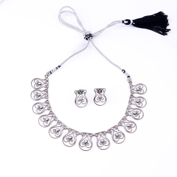 Silver Ghat (घडा) Nakshi set