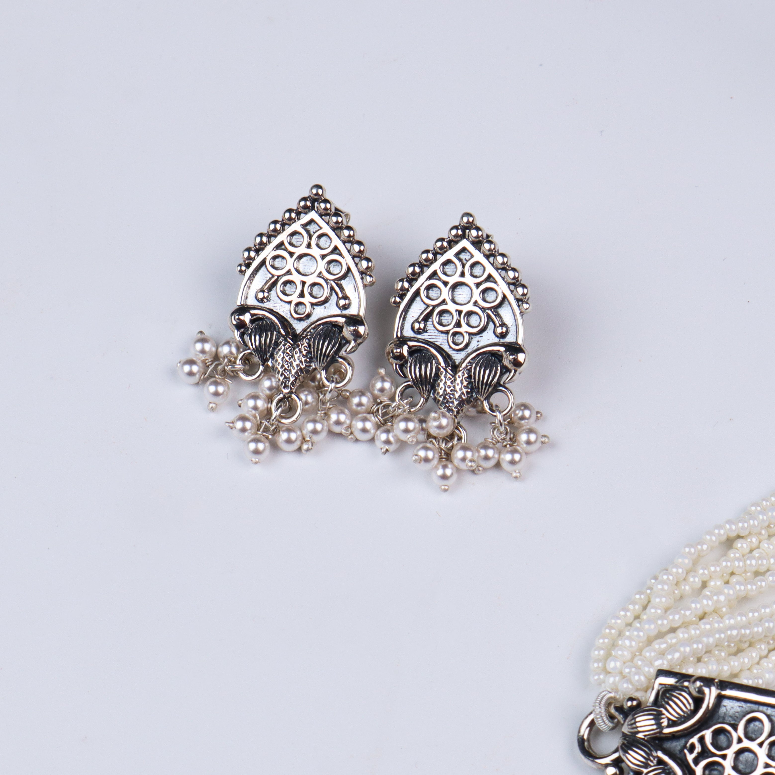 Bageecha Paithani Border Choker Set