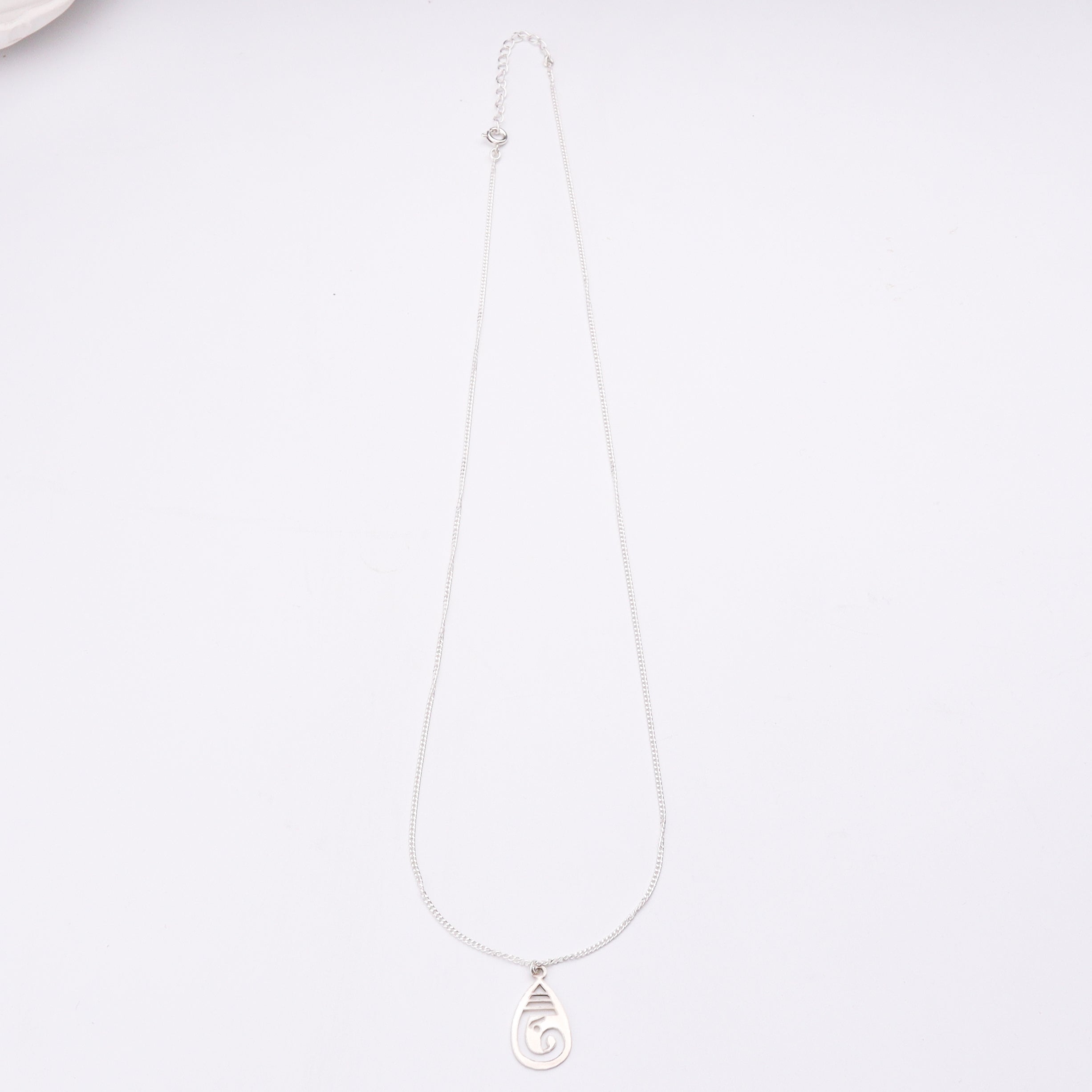 Ganesha Pendant with Silver Chain for Men