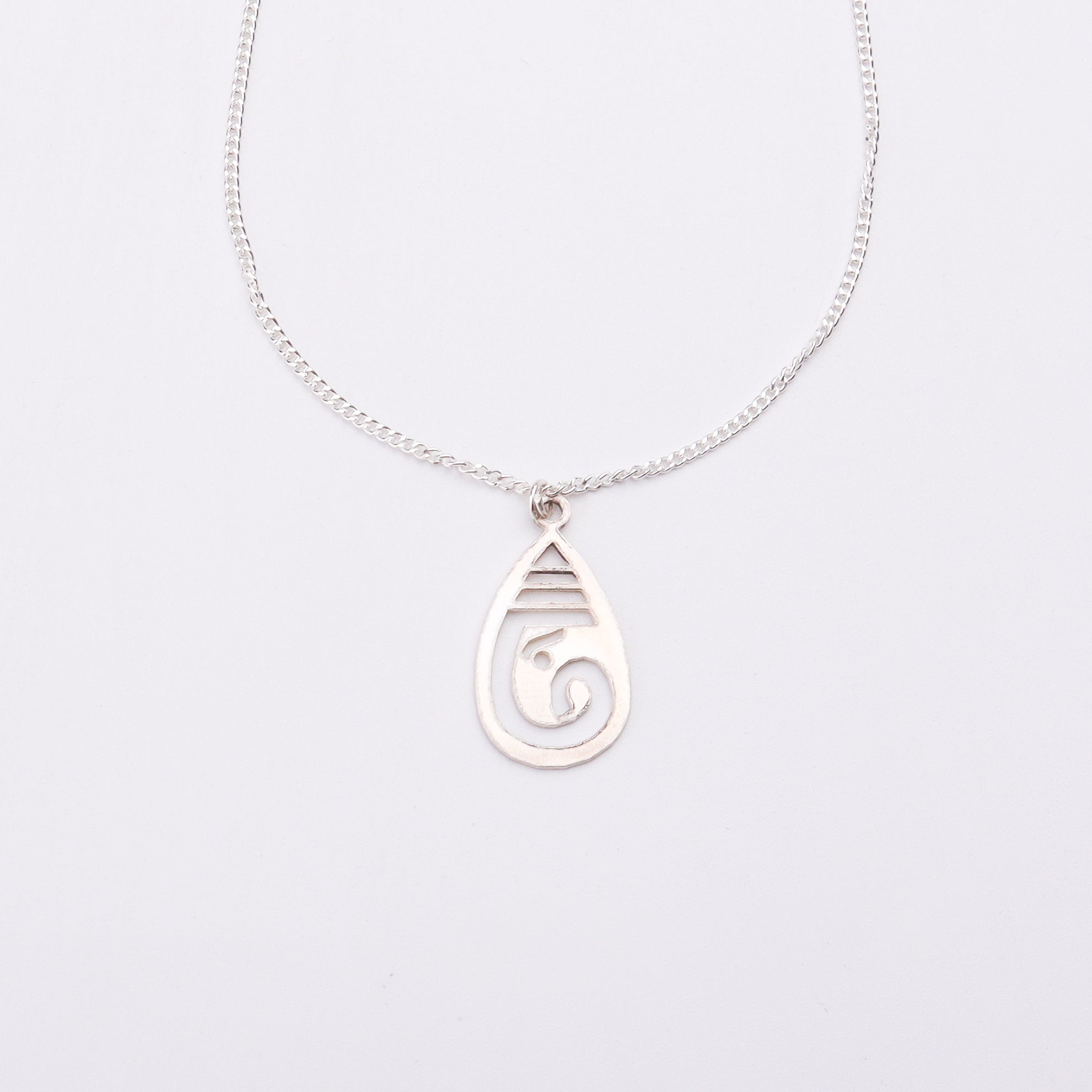 Ganesha Pendant with Silver Chain for Men
