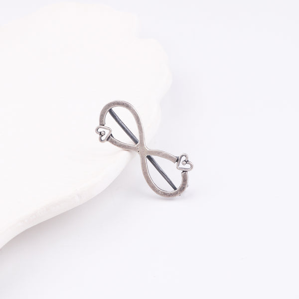 Infinity Love Brooch for Men / Women