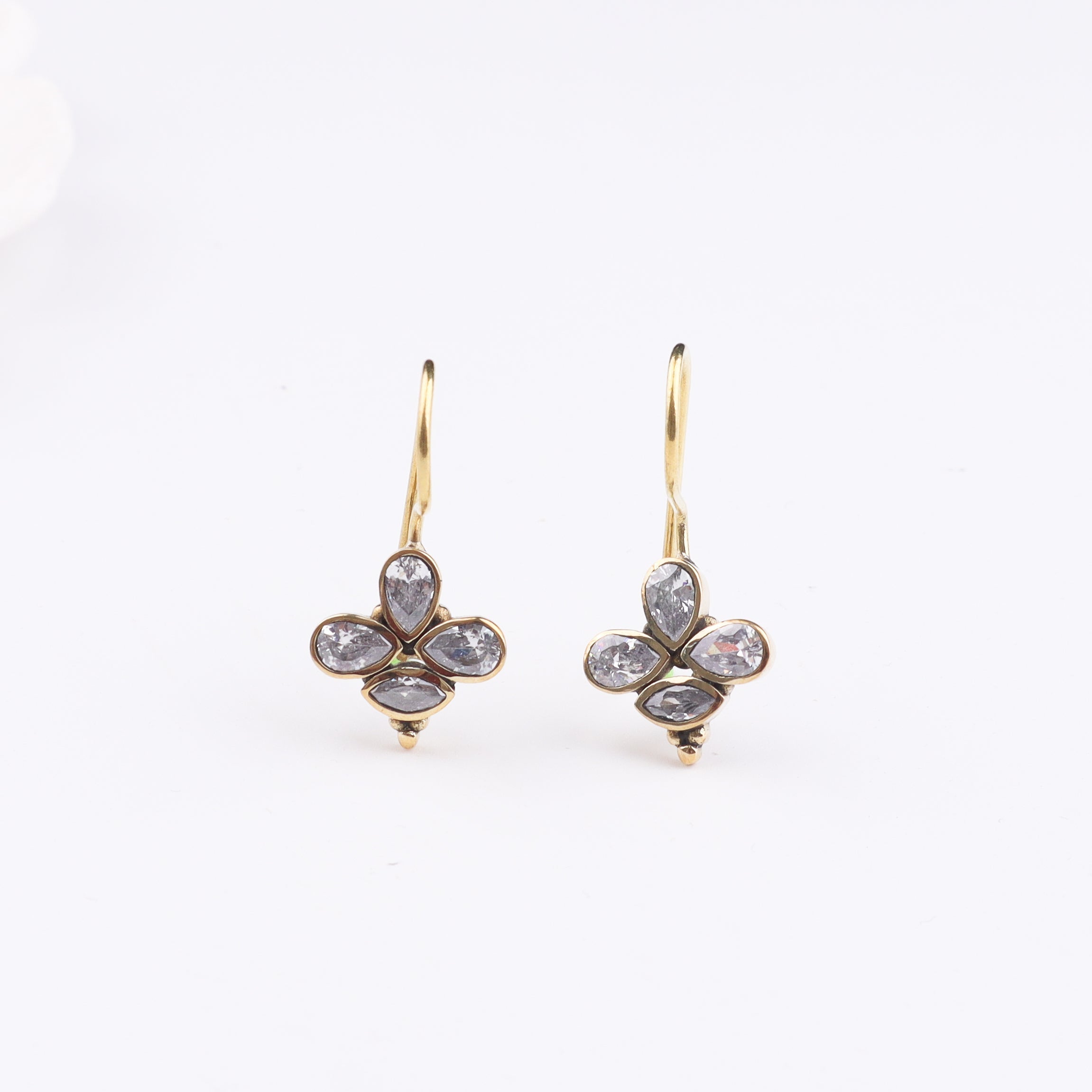 Brass Fashion Earring