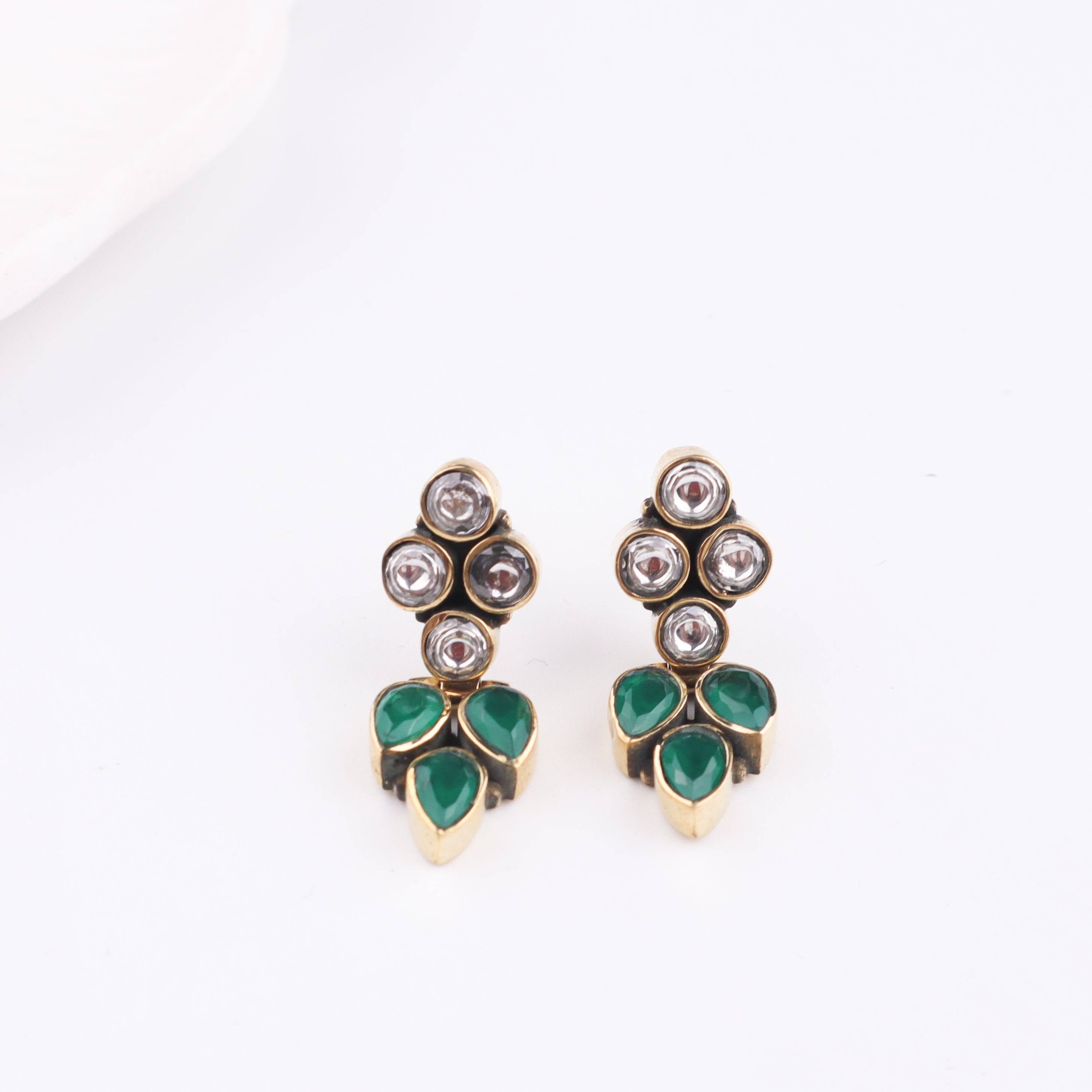 Brass Fashion Earring