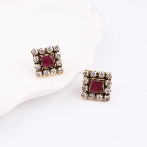 Brass Fashion Earring