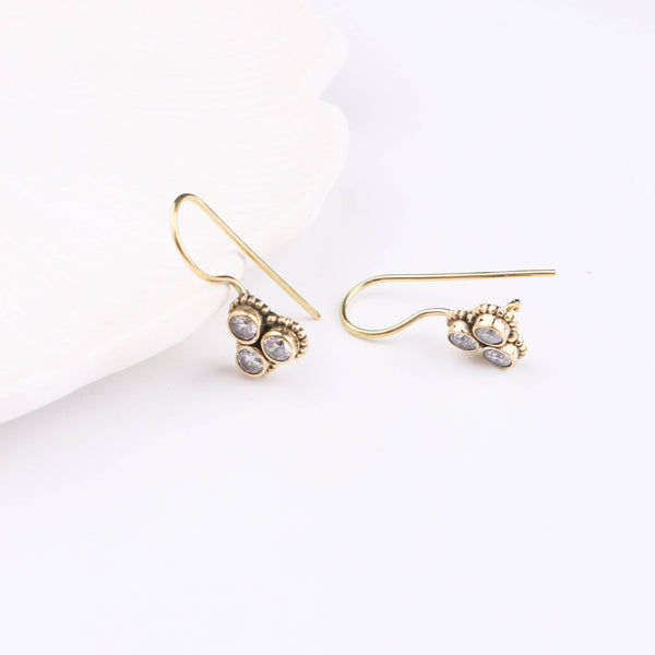 Brass Fashion Earring