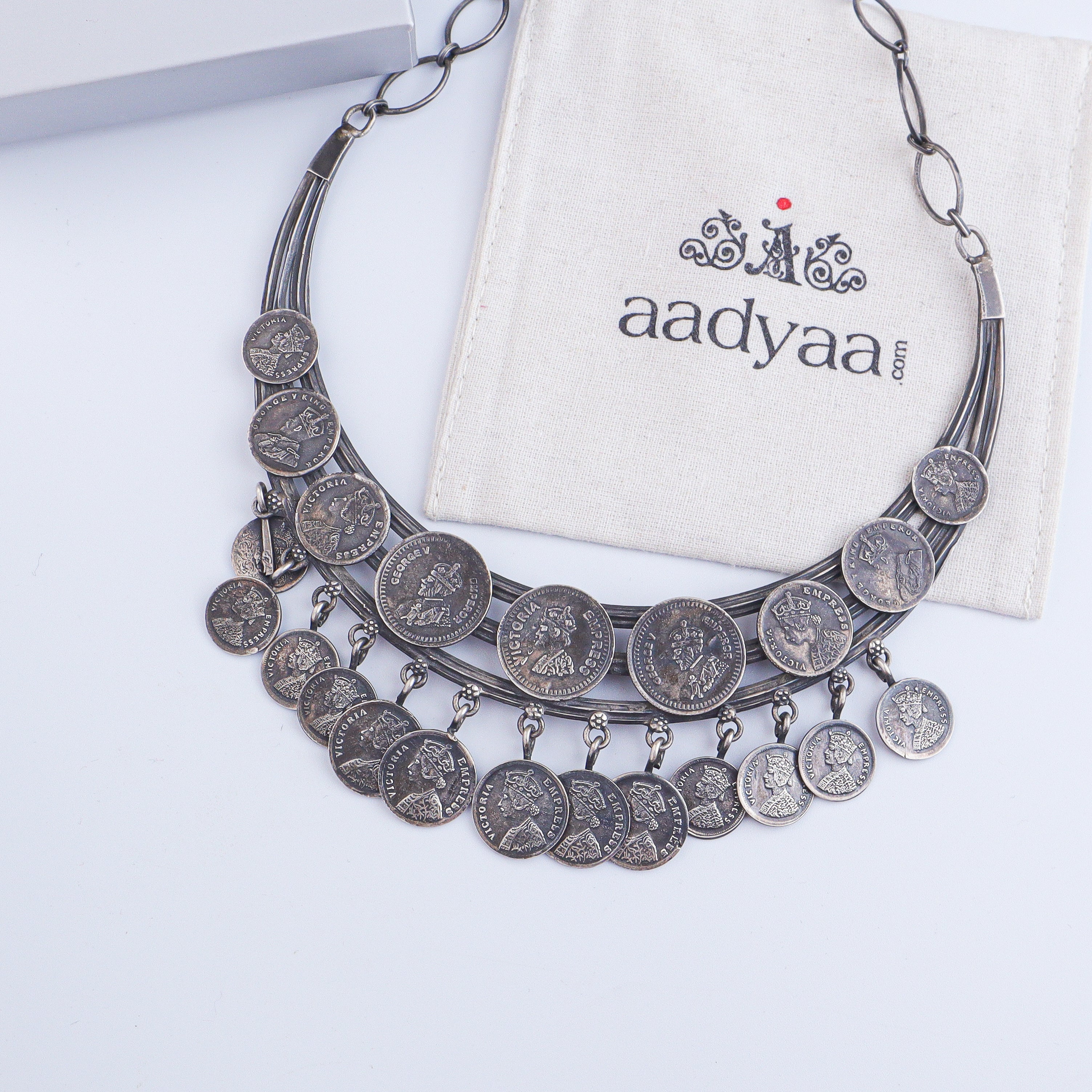 Antique Silver Necklace